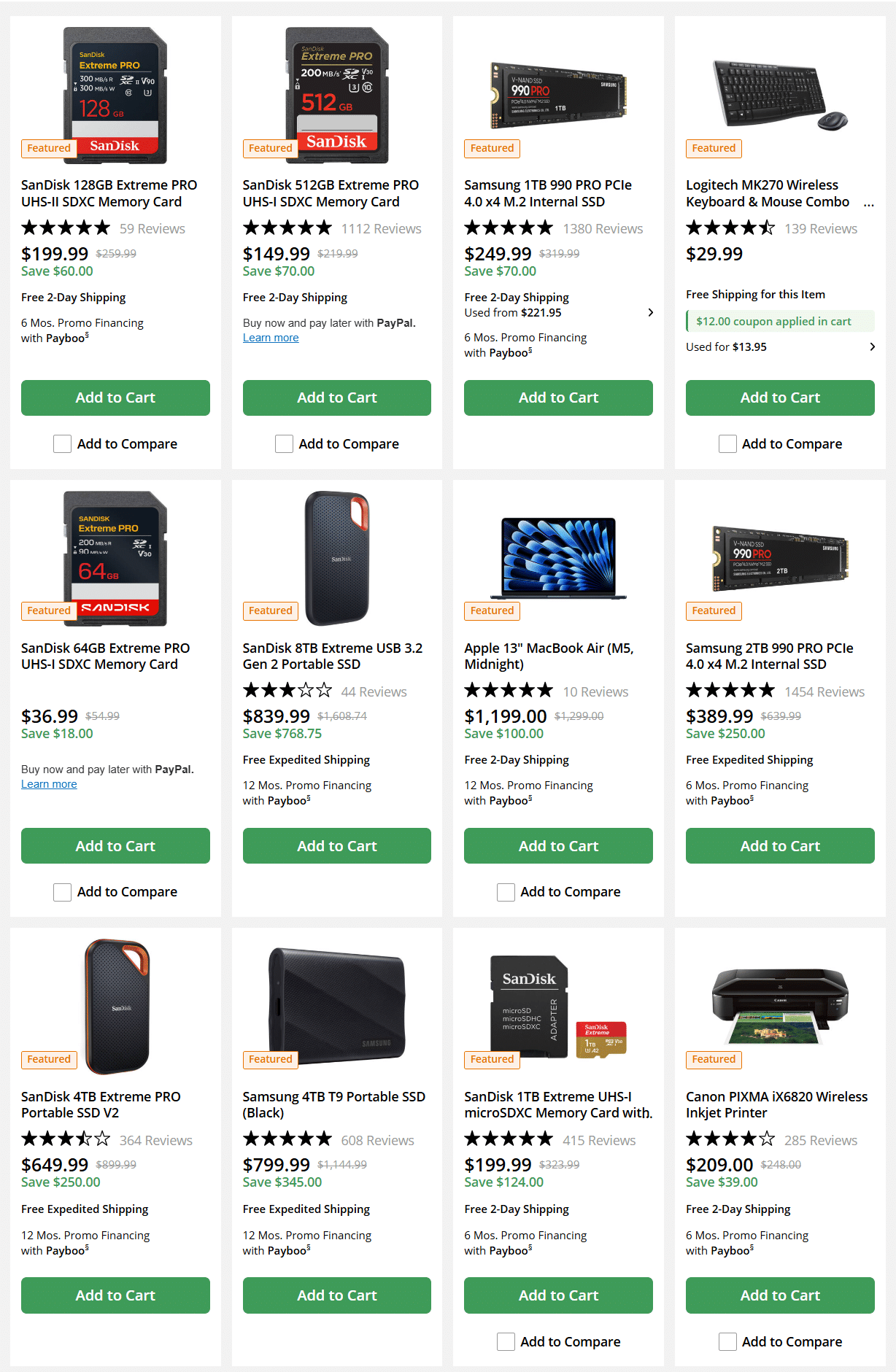 B&H Photo Video In Store Weekly Ad