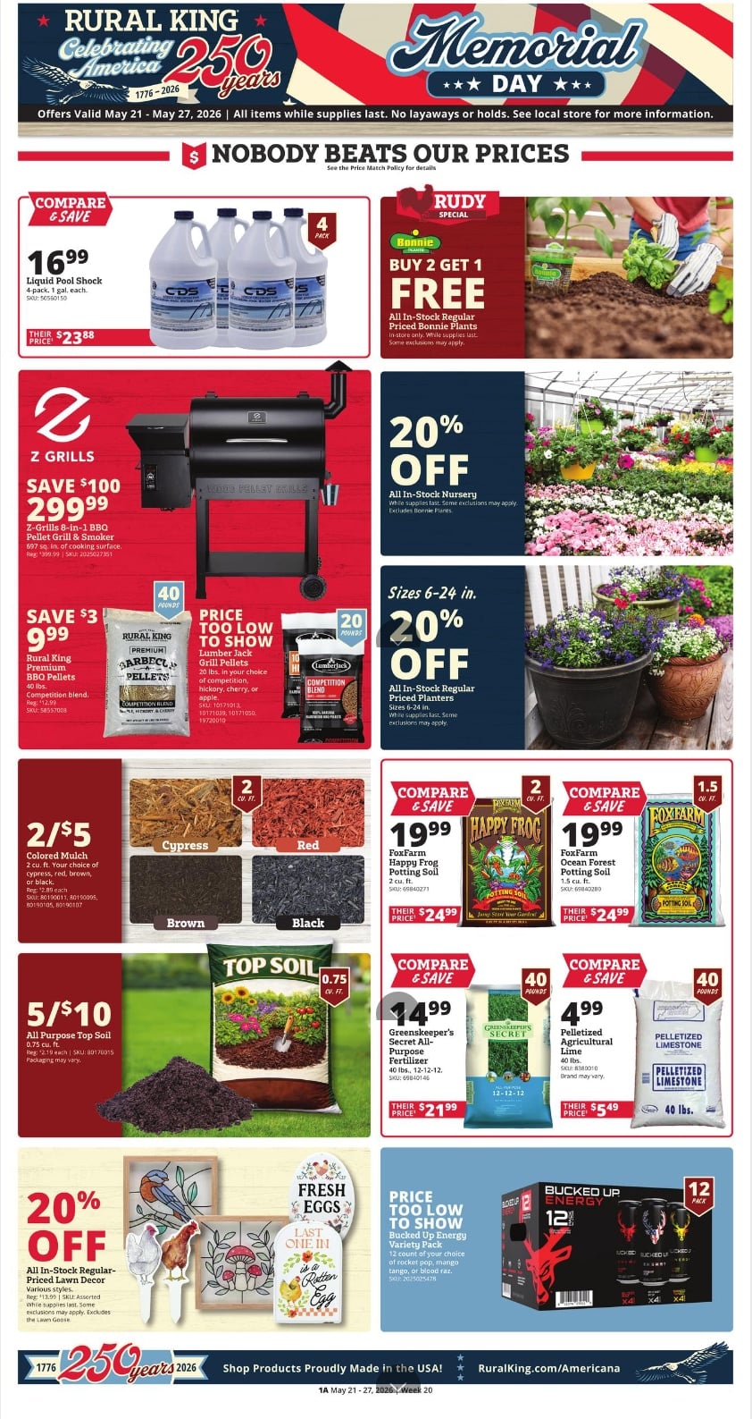 Rural King Ad Sale