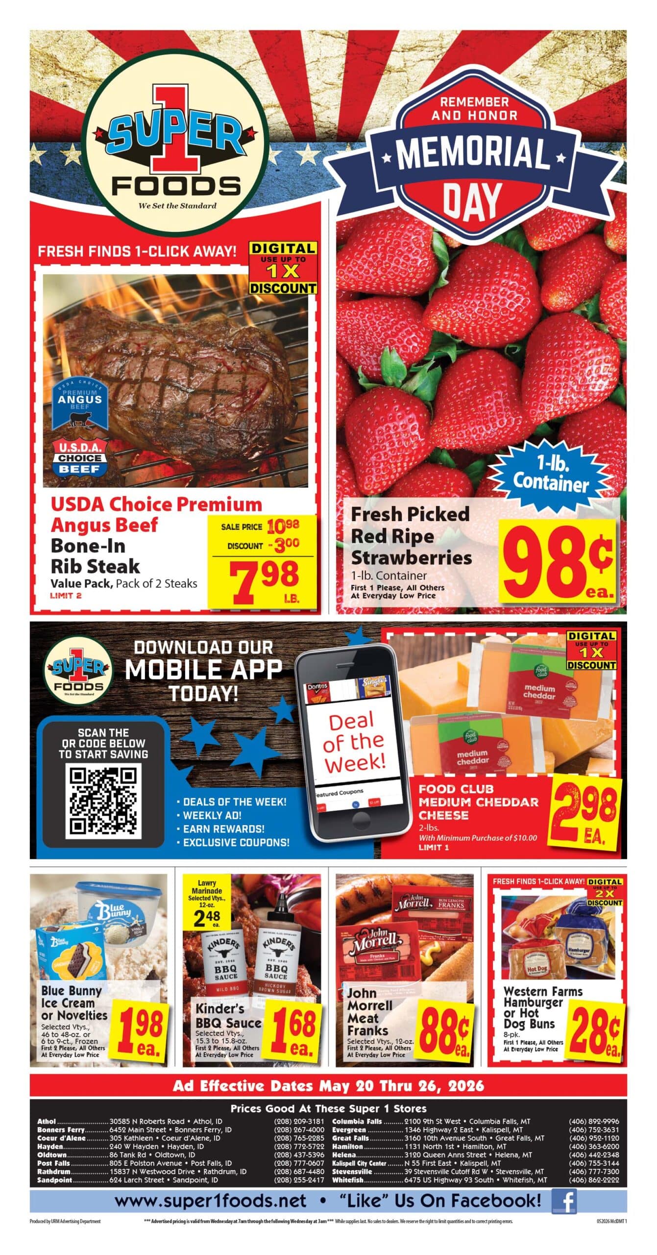 Super 1 Foods Ad
