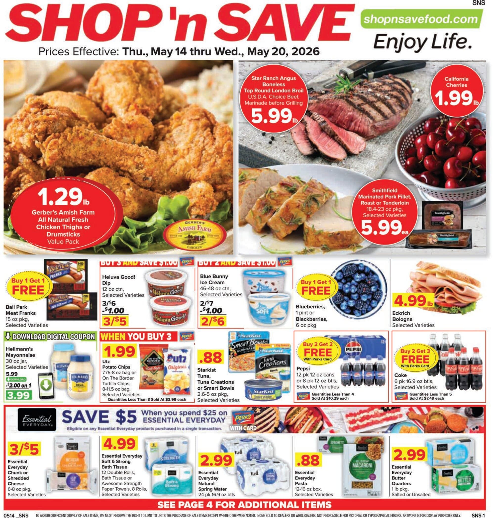 Shop 'n Save Ad