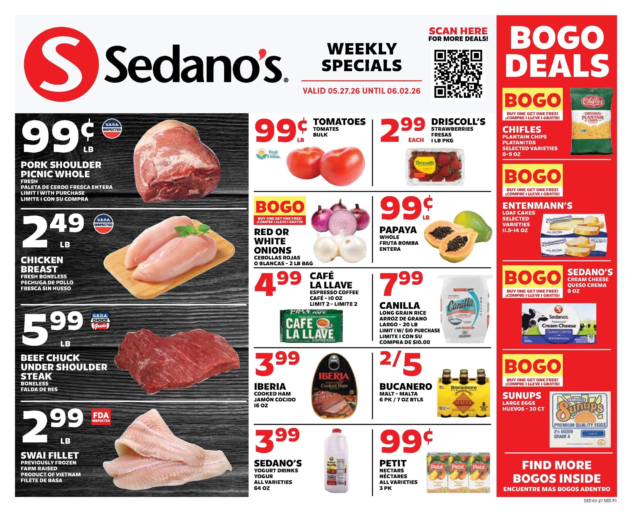 Sedano’s In Store Weekly Ad