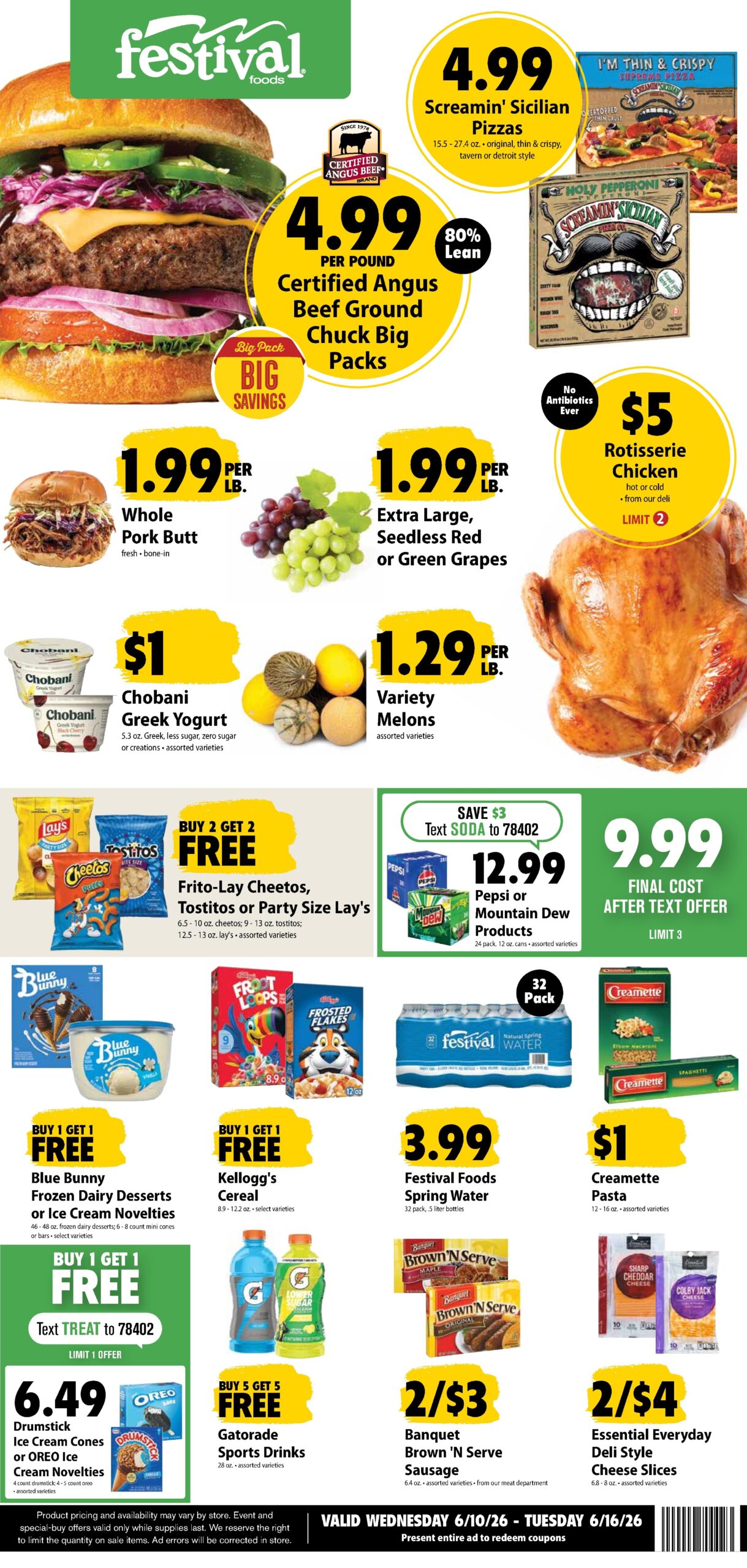 Festival Foods Ad