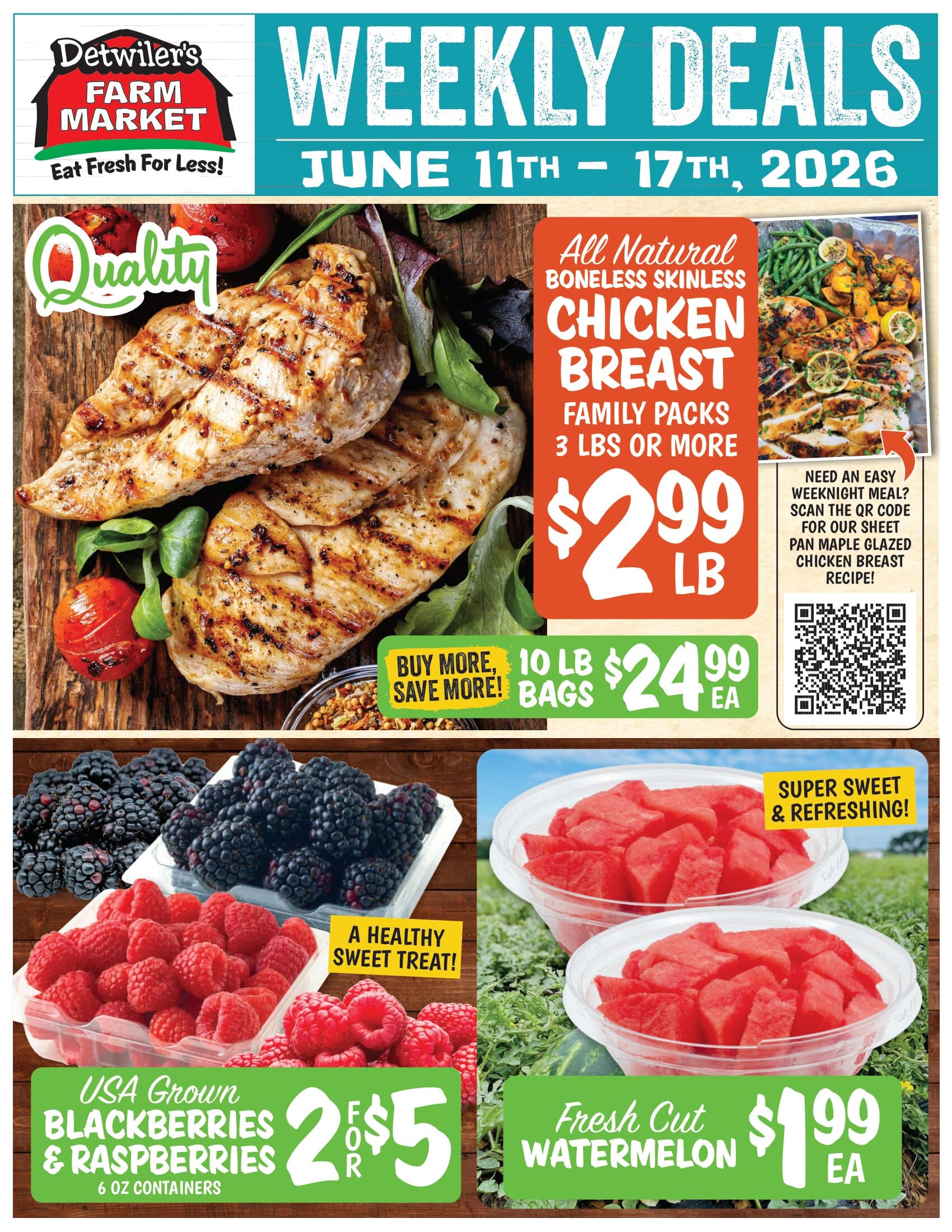 Detwiler’s In-Store Weekly Ad