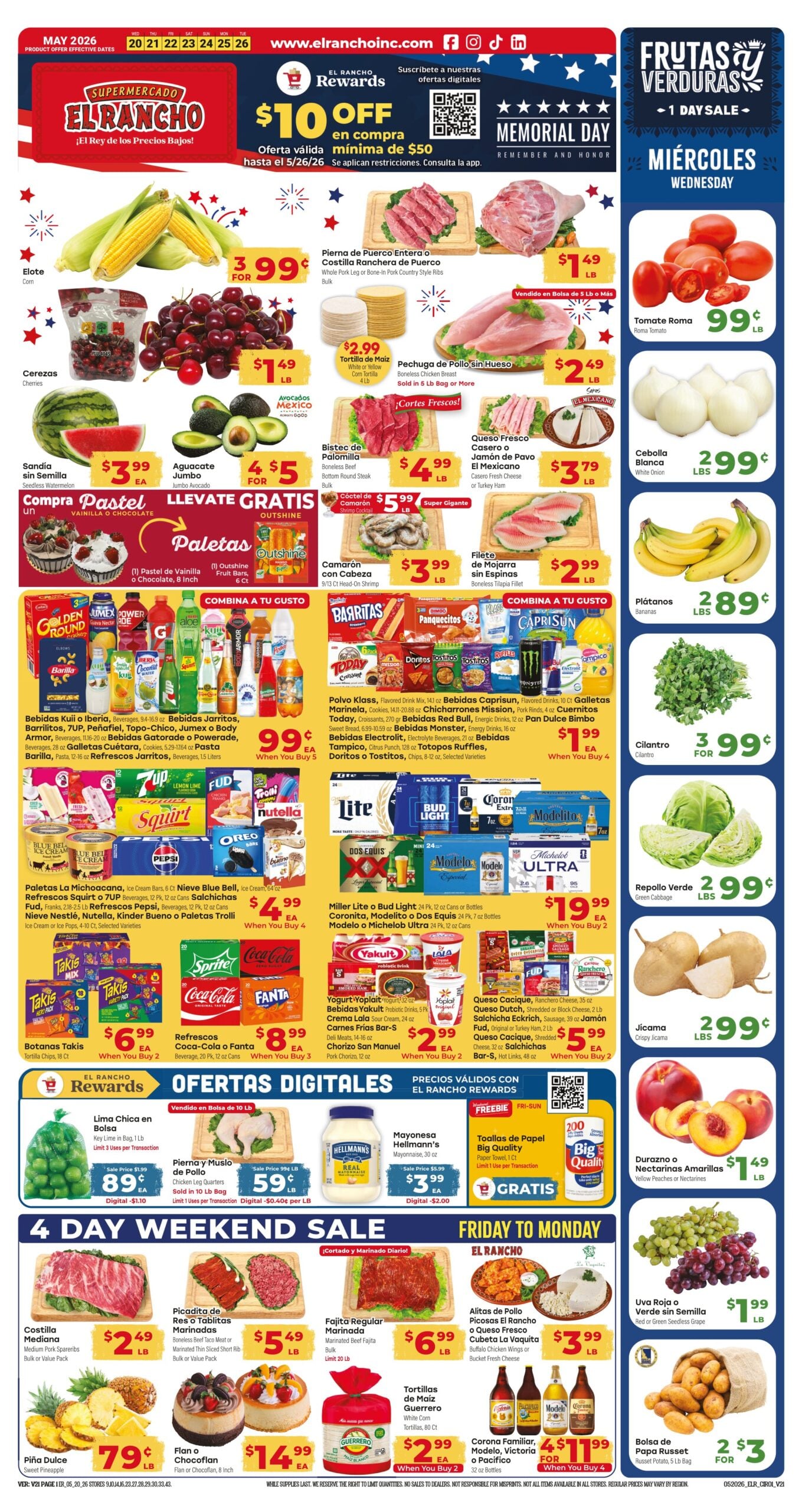 El Rancho Weekly Ad