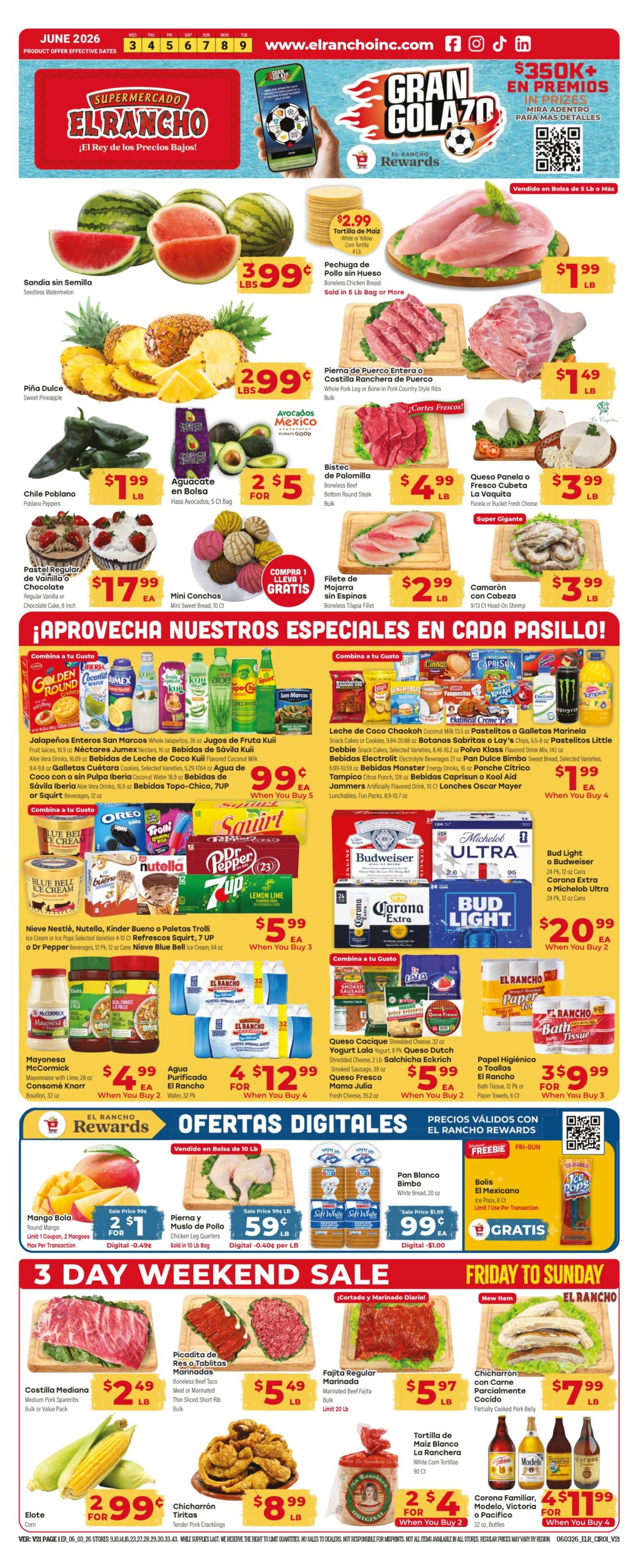 El Rancho Weekly Ad