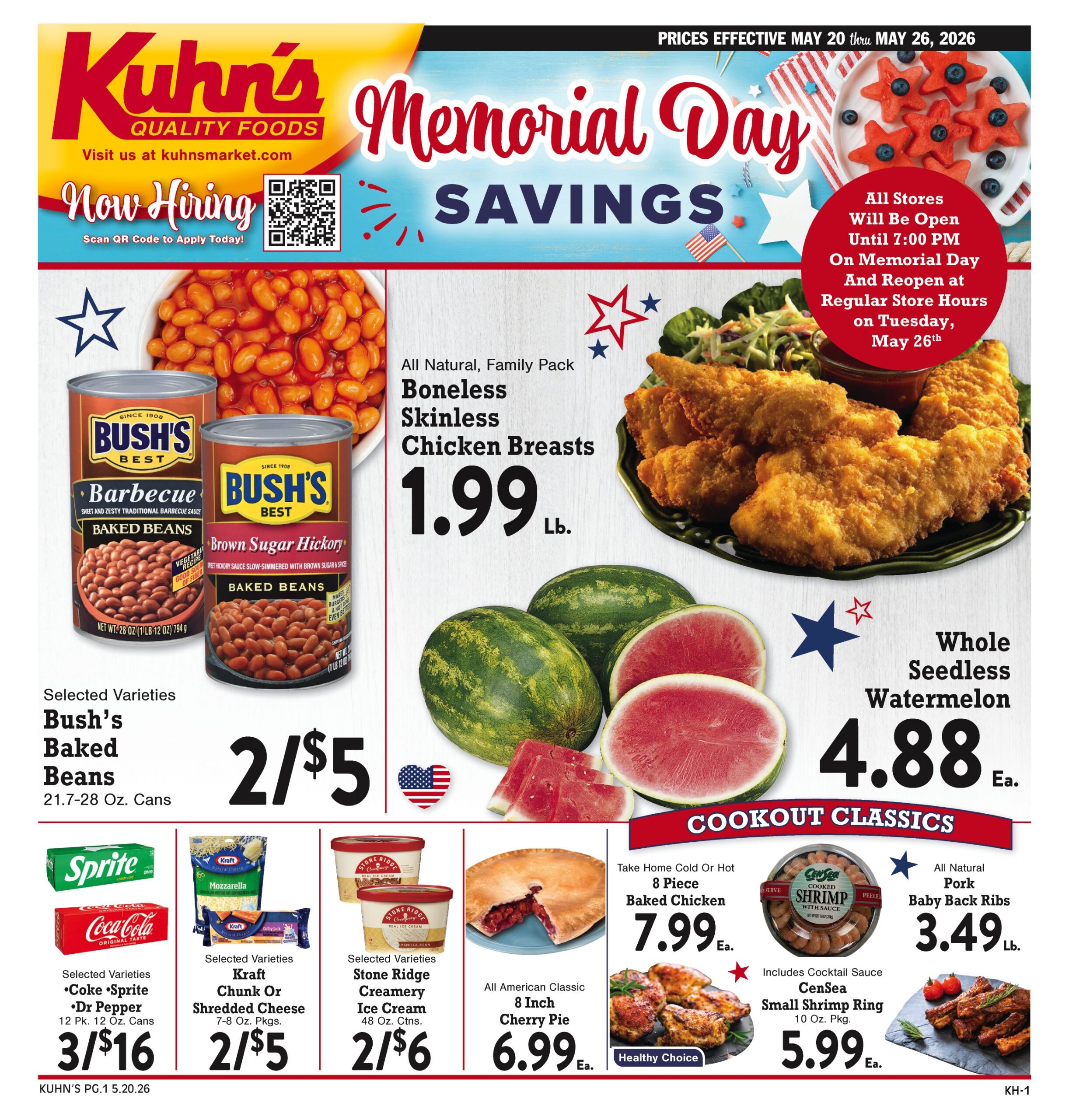 Kuhn's Market Ad