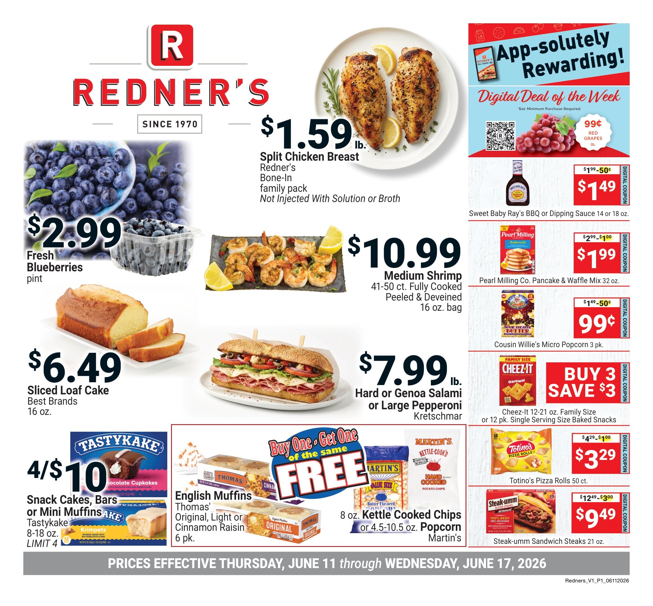 Redner's Circular
