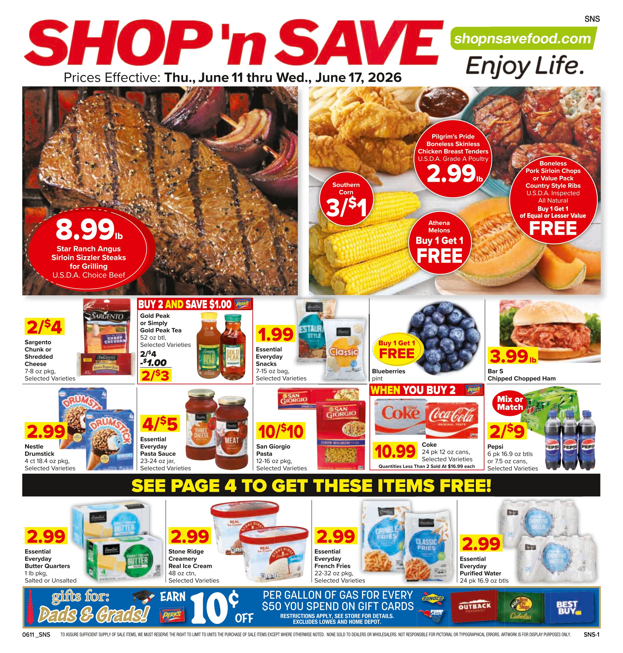 Shop 'n Save Ad
