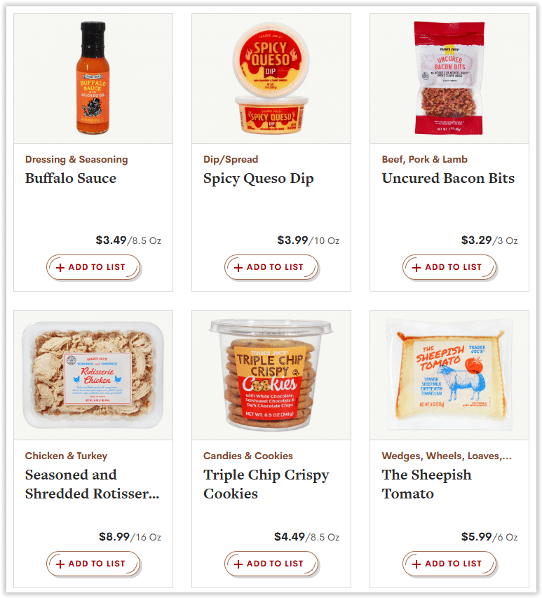 Trader Joe's Weekly Ad