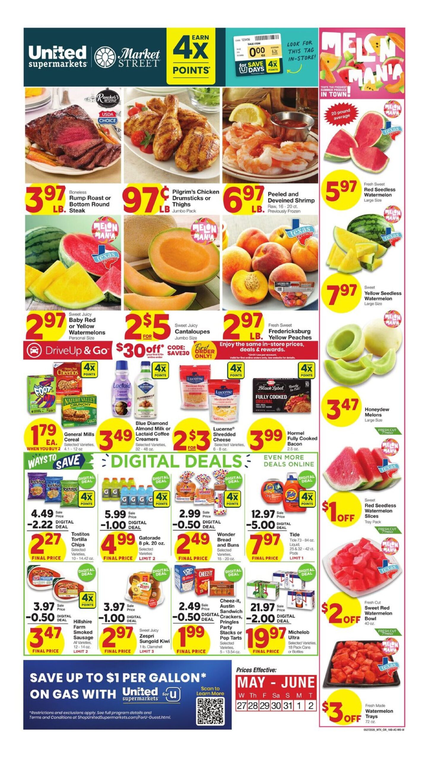 United Supermarkets Ad