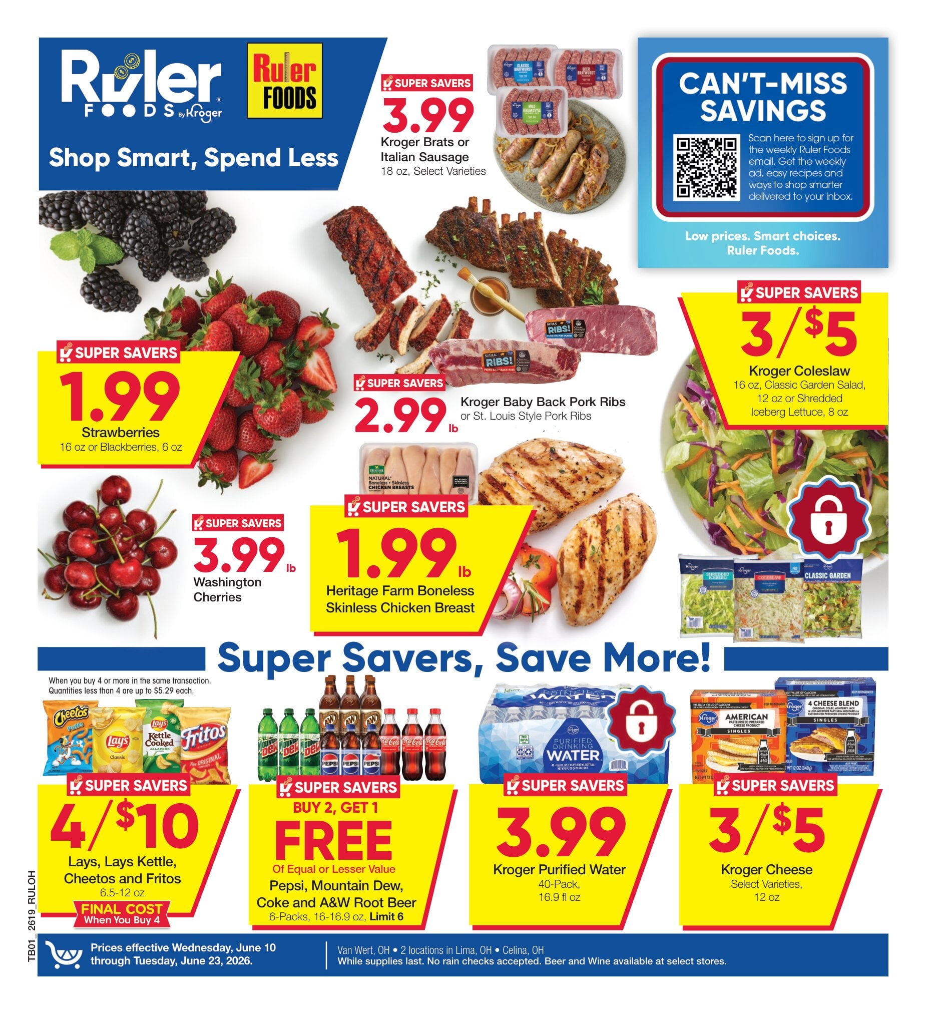 Ruler Foods Ad