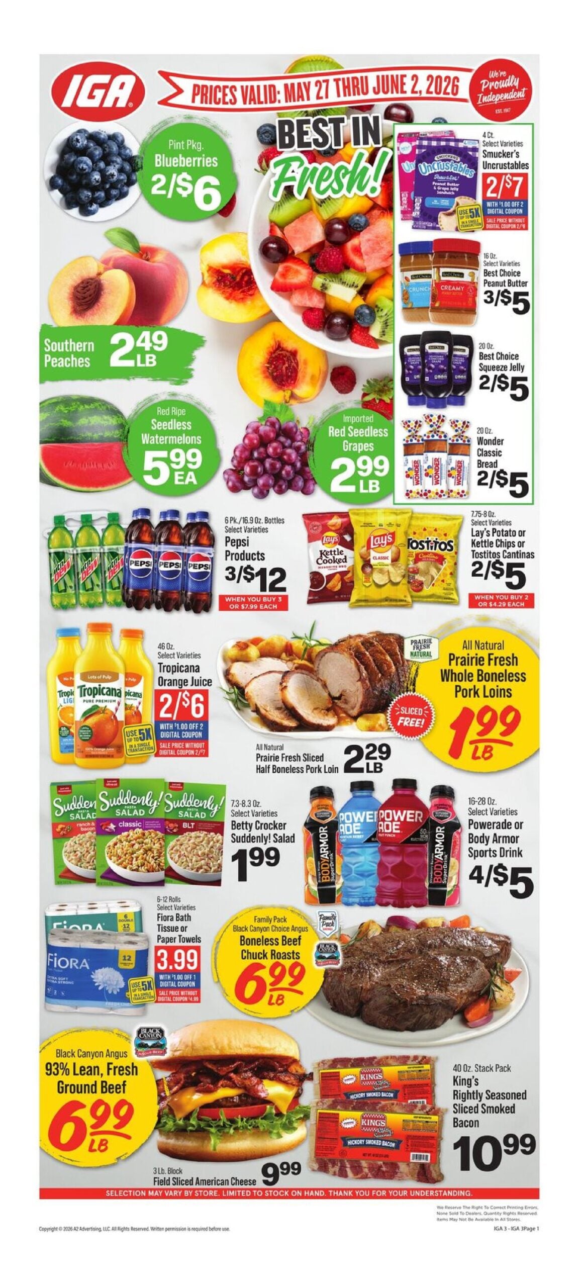 IGA Ad