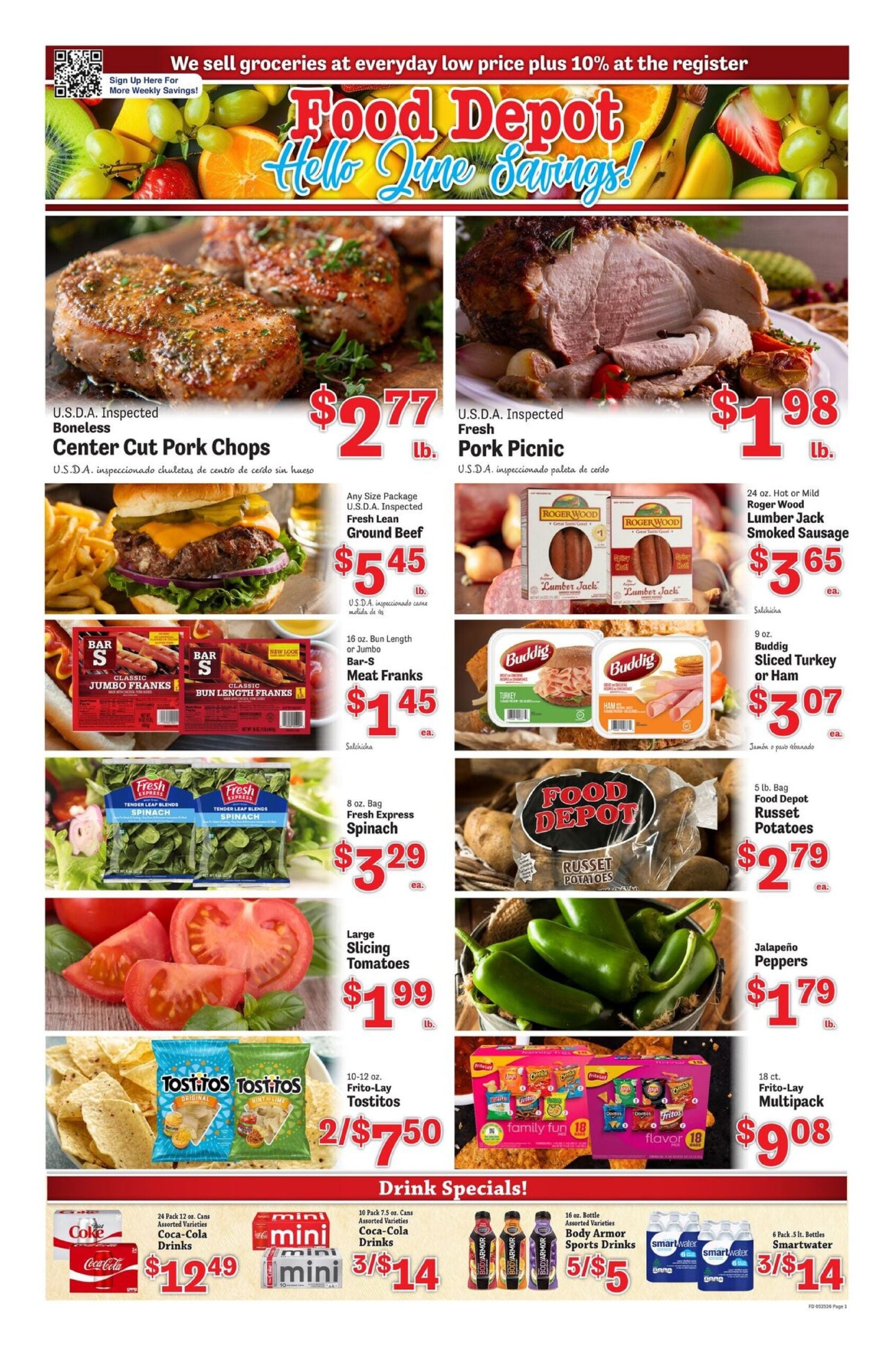Food Depot Ad