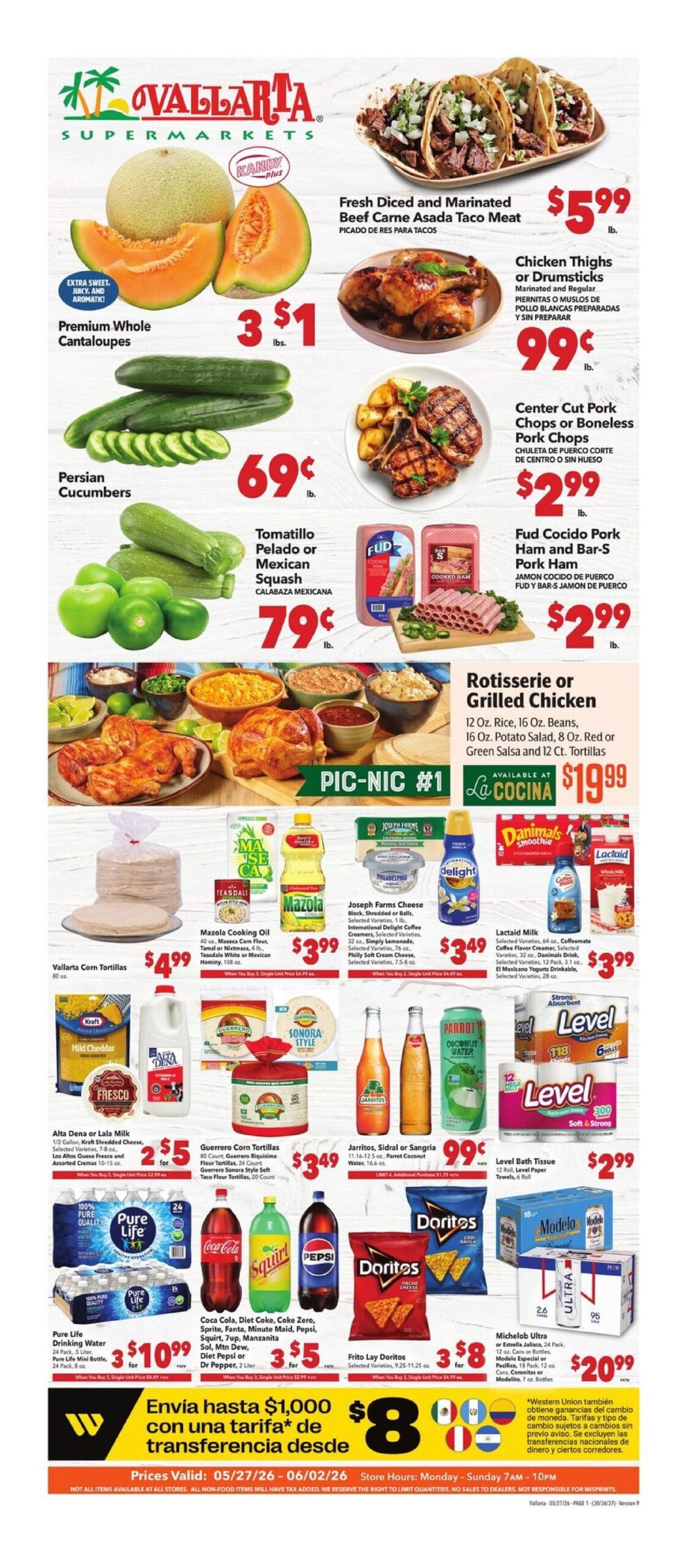 Vallarta In-Store Weekly Ad