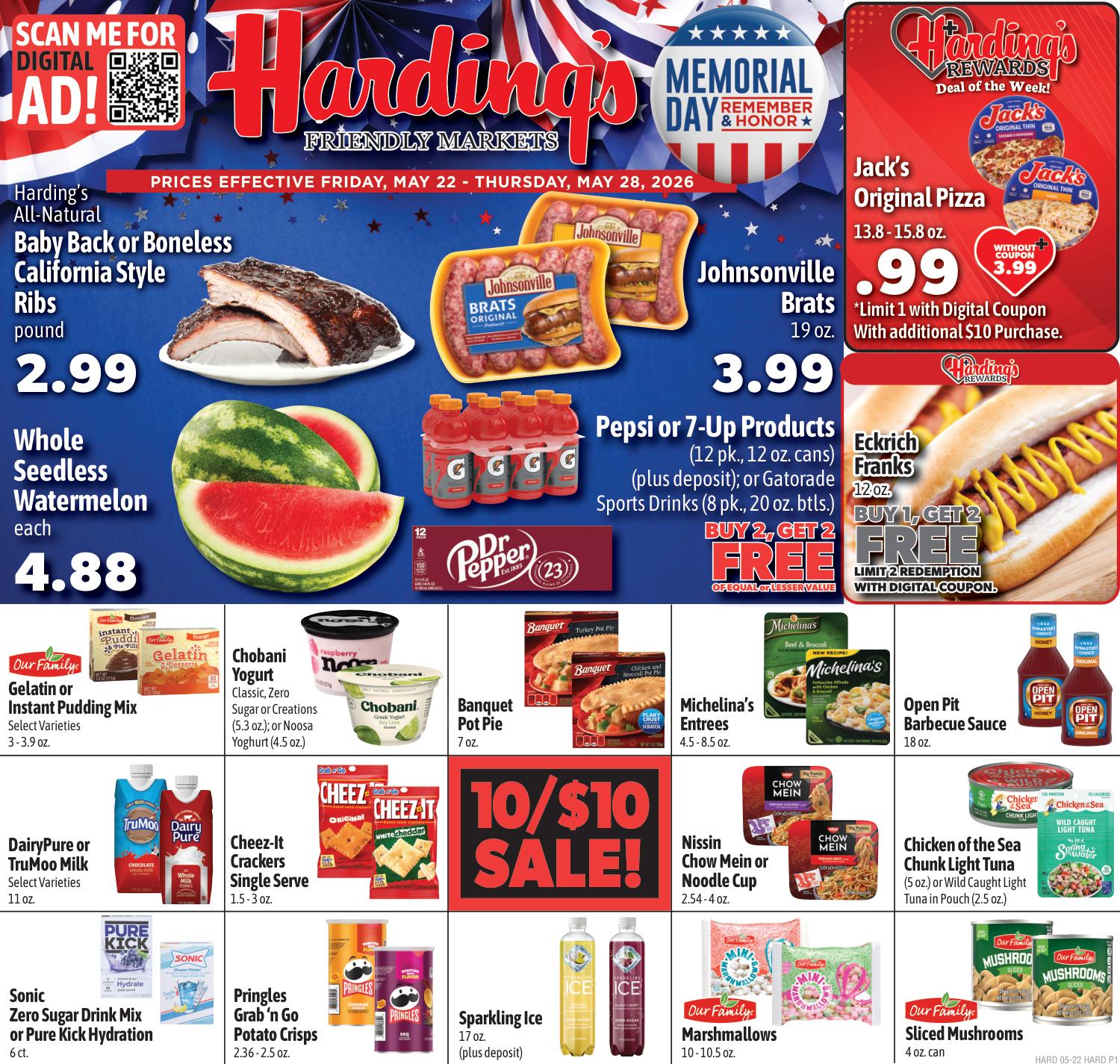 Hardings Ad