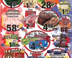 Cost Less Food Ad