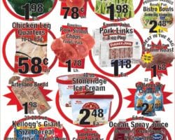 Cost Less Food Ad