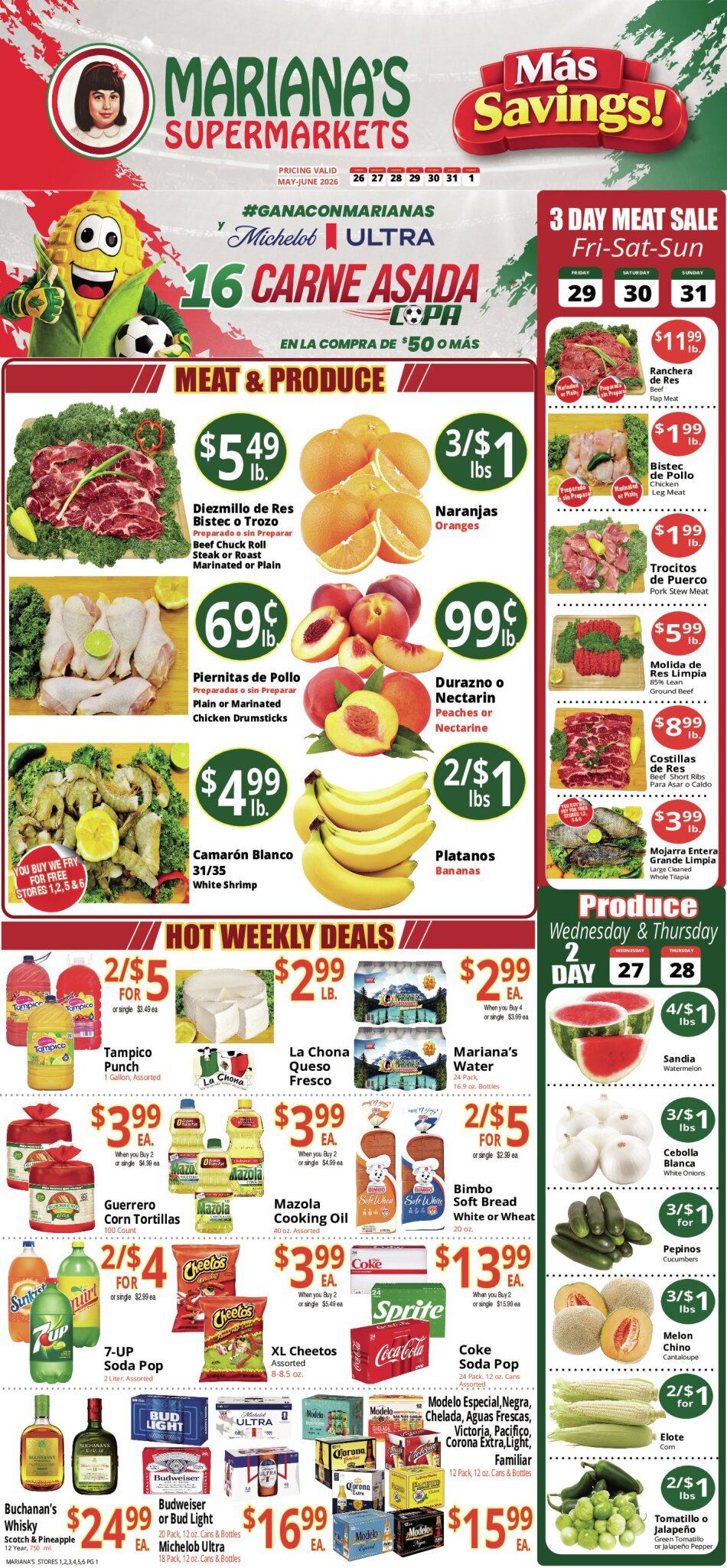 Mariana's Weekly Ad