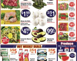 Mariana's Supermarkets Ad