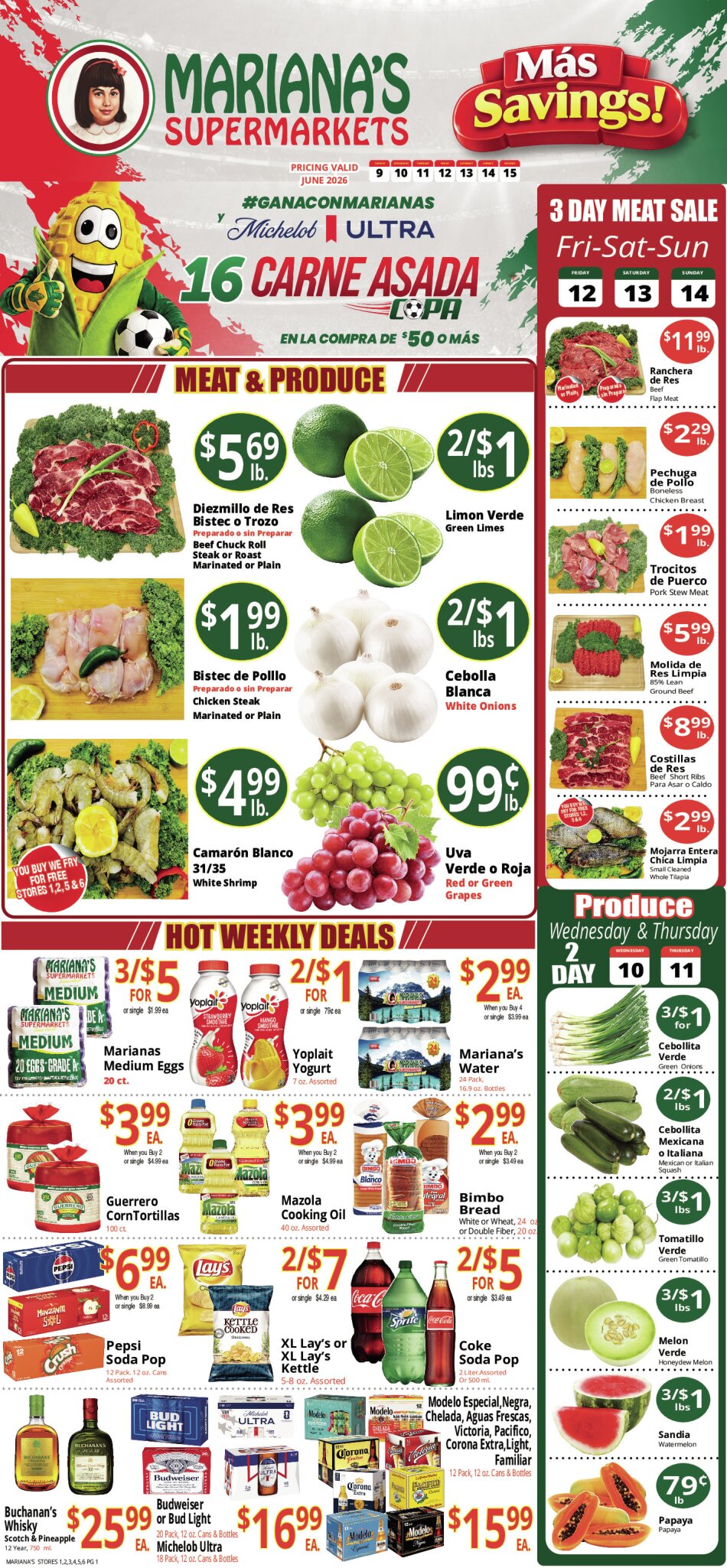 Mariana's Weekly Ad