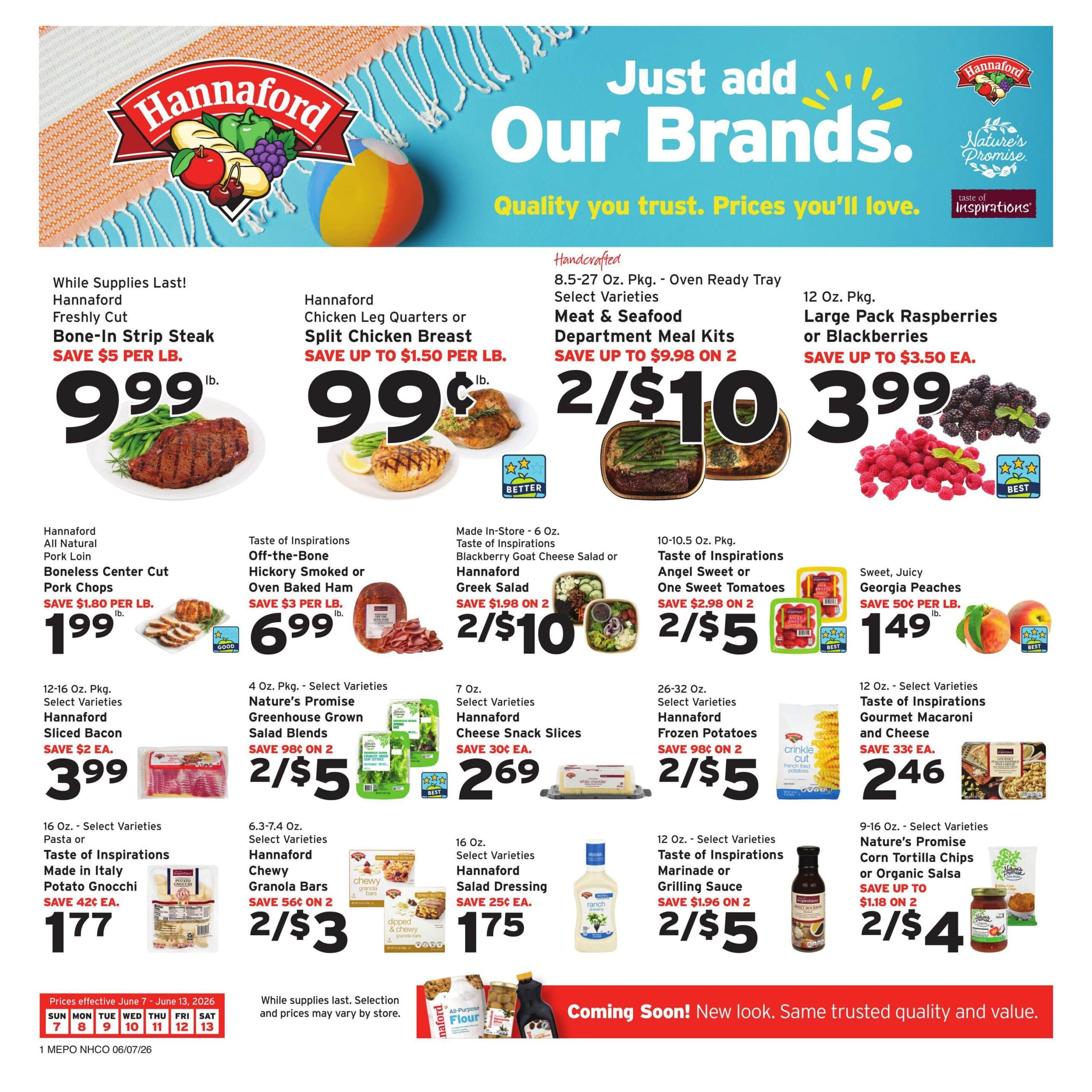 Hannaford In Store Weekly Ad