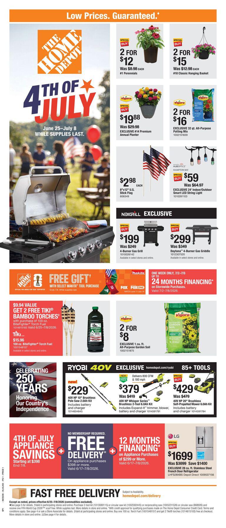 Home Depot Ad