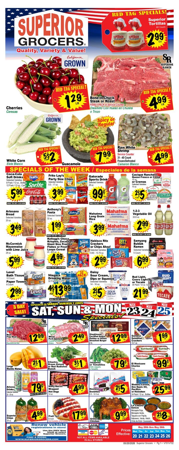 Superior Grocers In-Store Weekly Ad