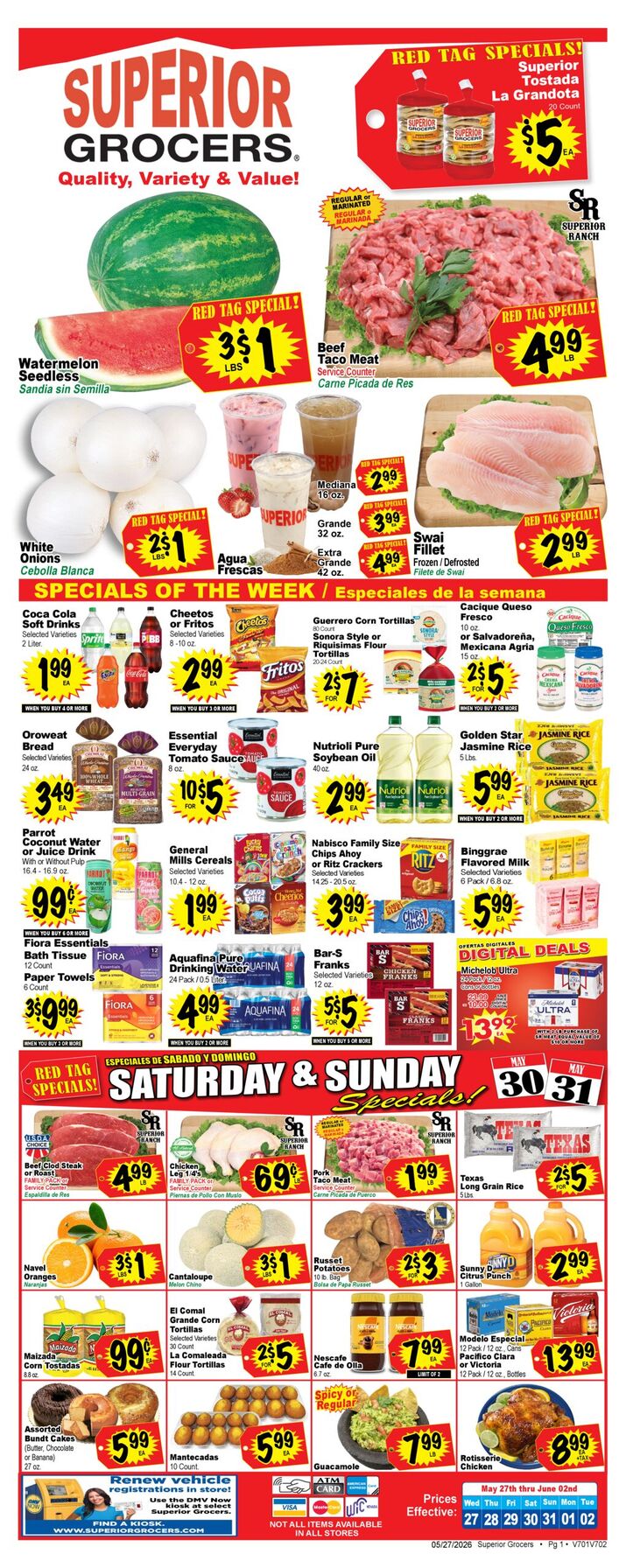 Superior Grocers Weekly Ad