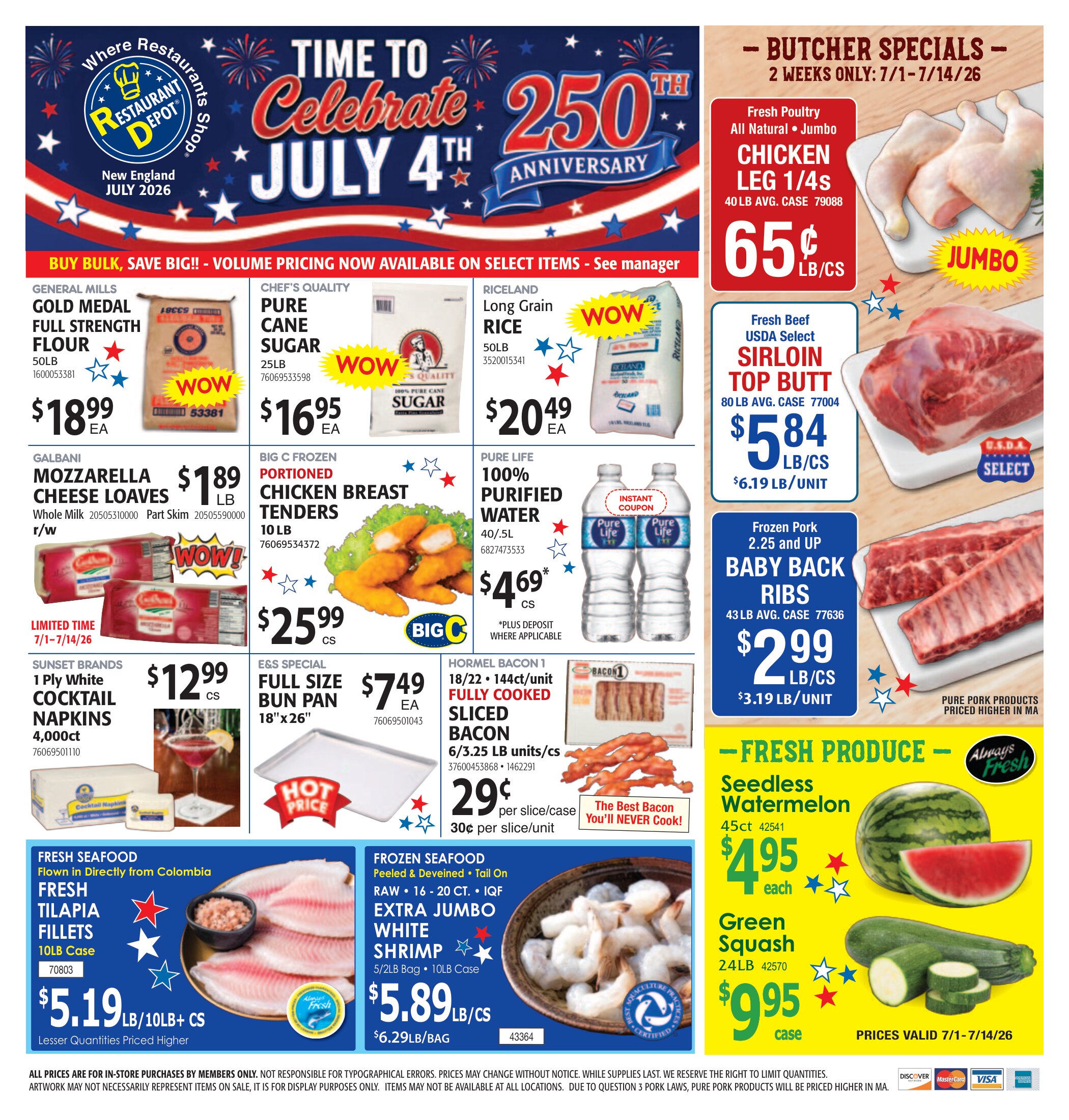 Restaurant Depot Monthly Ad