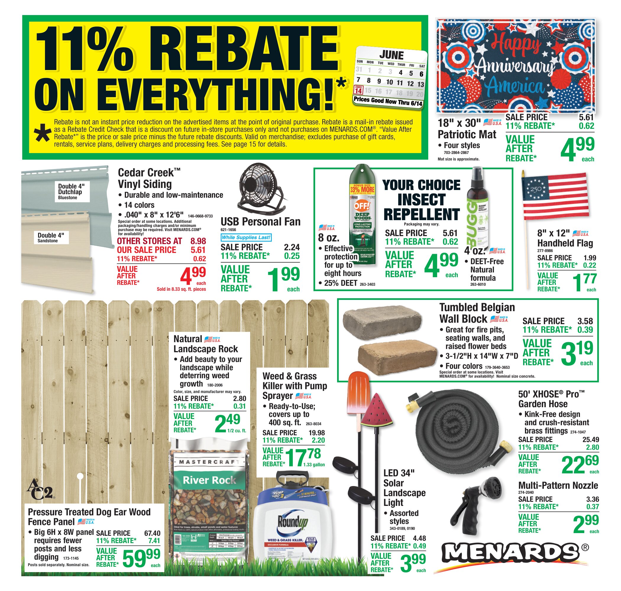 Menards Ad Deals