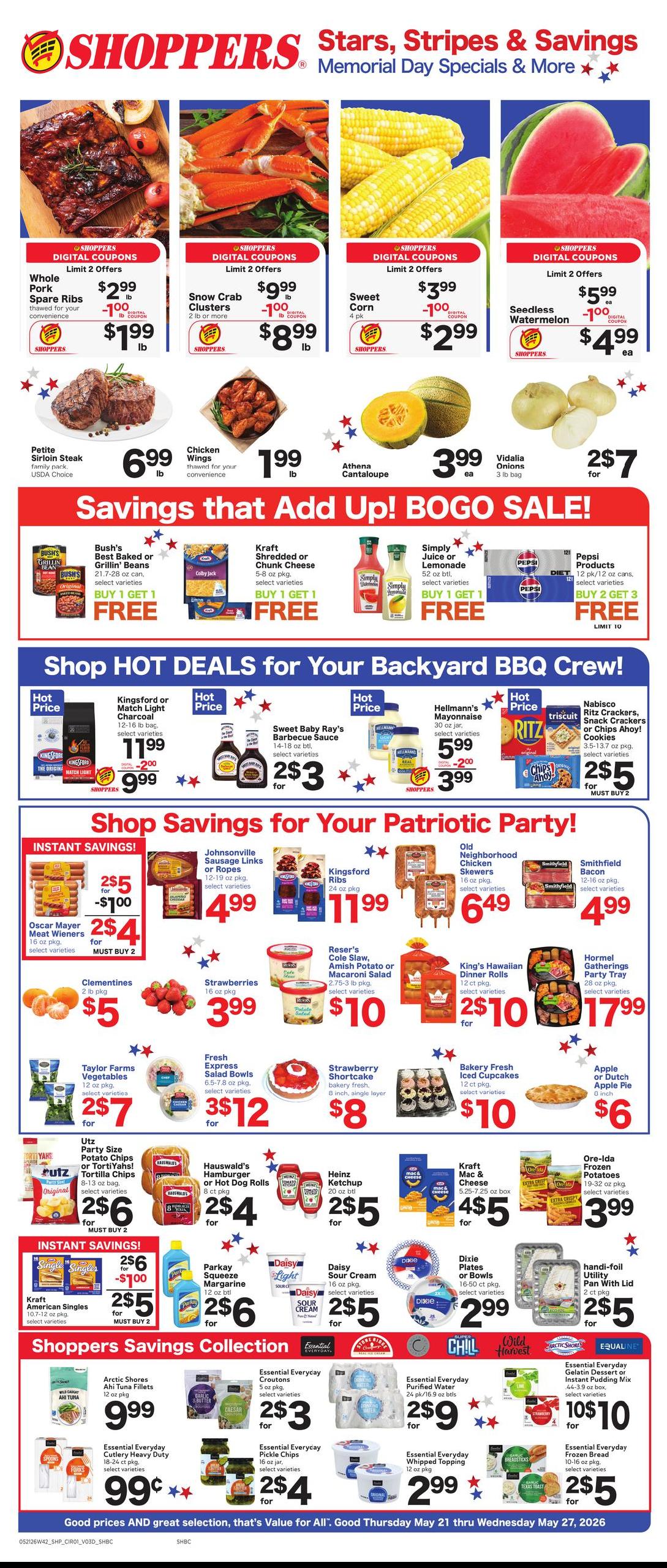 Shoppers Specials