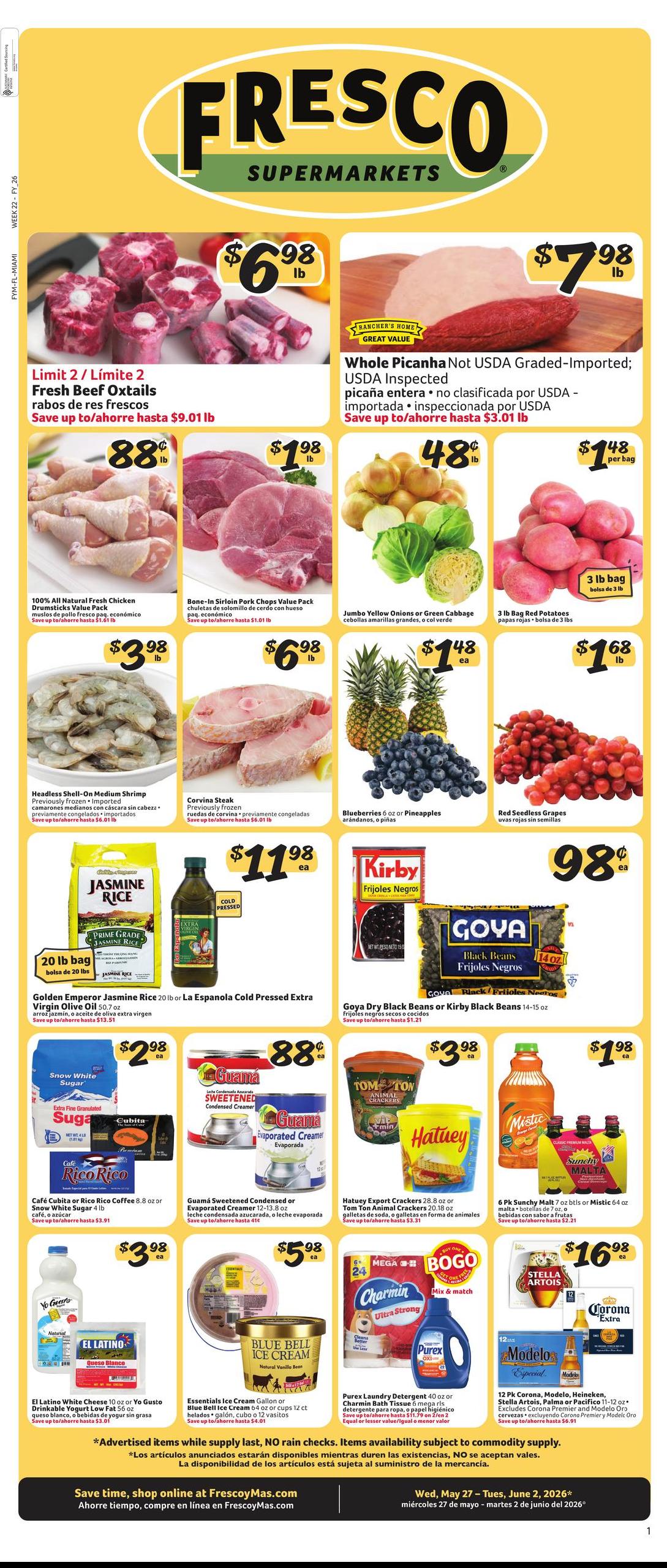 Fresco y Más Weekly Ad