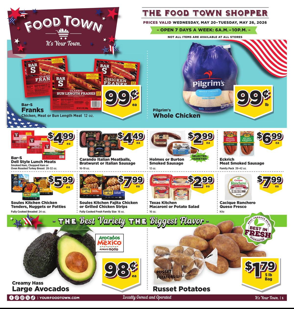 Food Town In-Store Weekly Ad