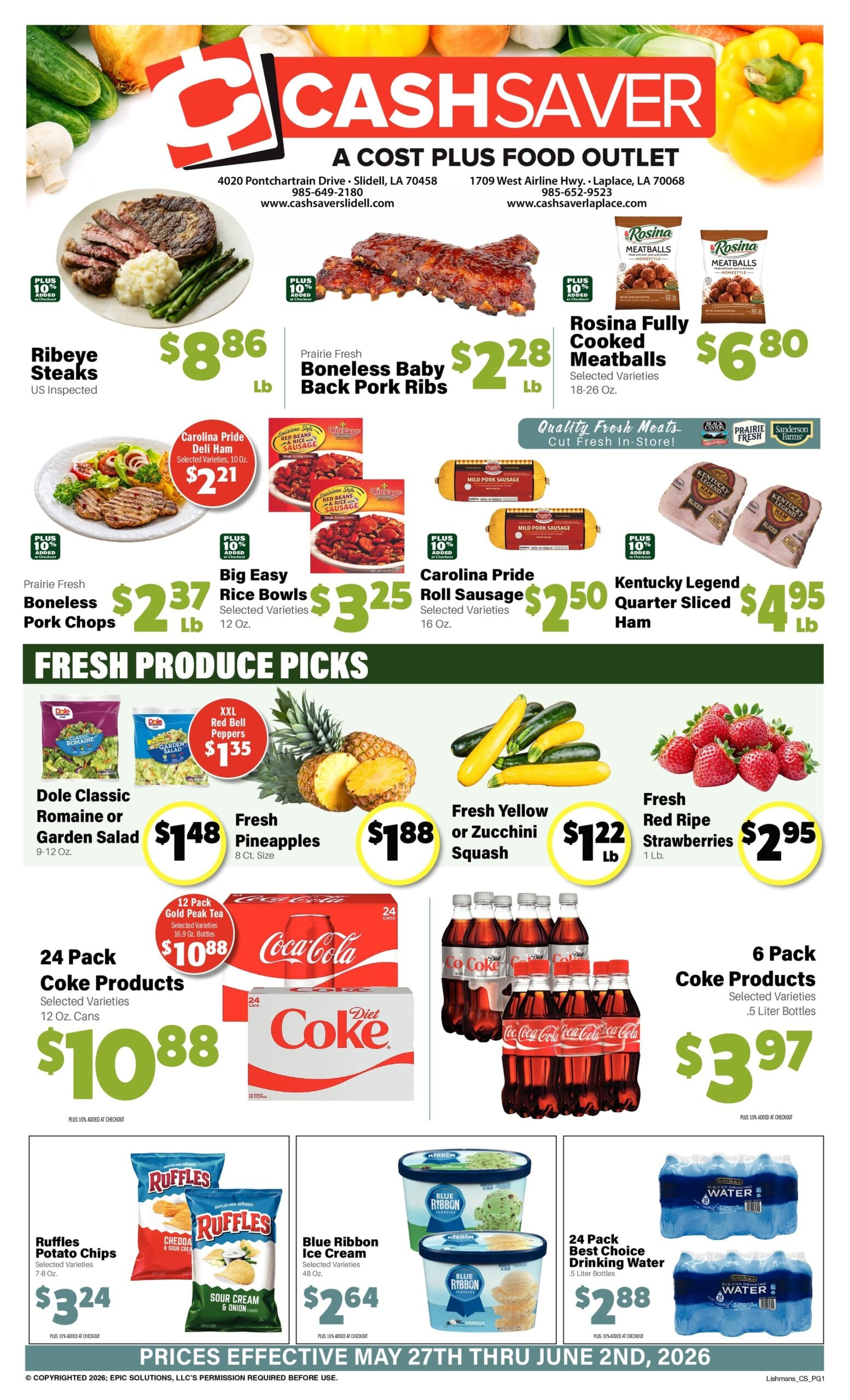 Cash Saver Weekly Ad