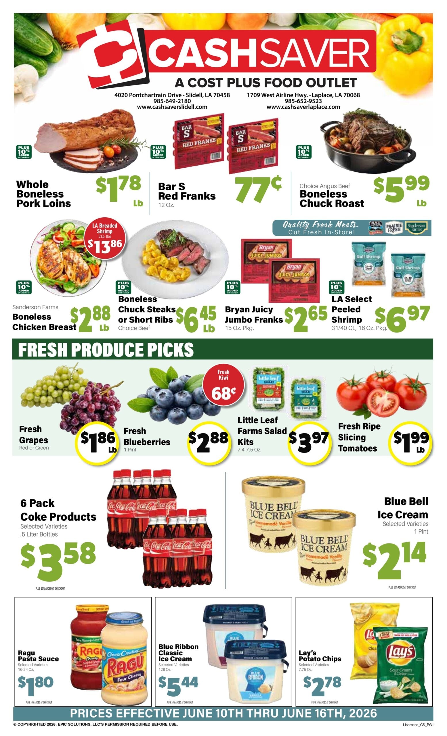 Cash Saver Weekly Ad