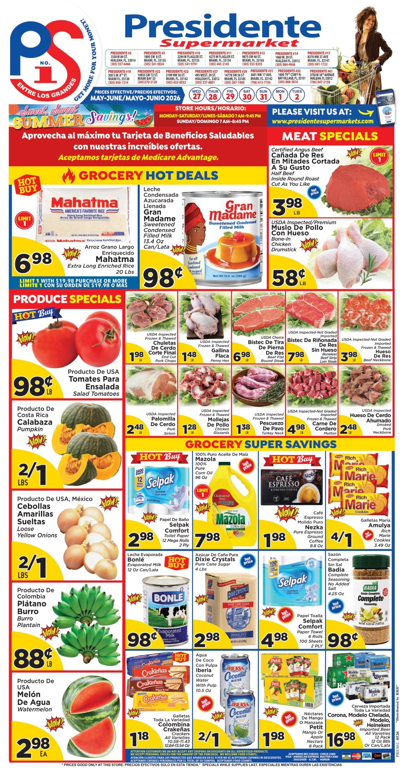 Presidente Supermarket Ad