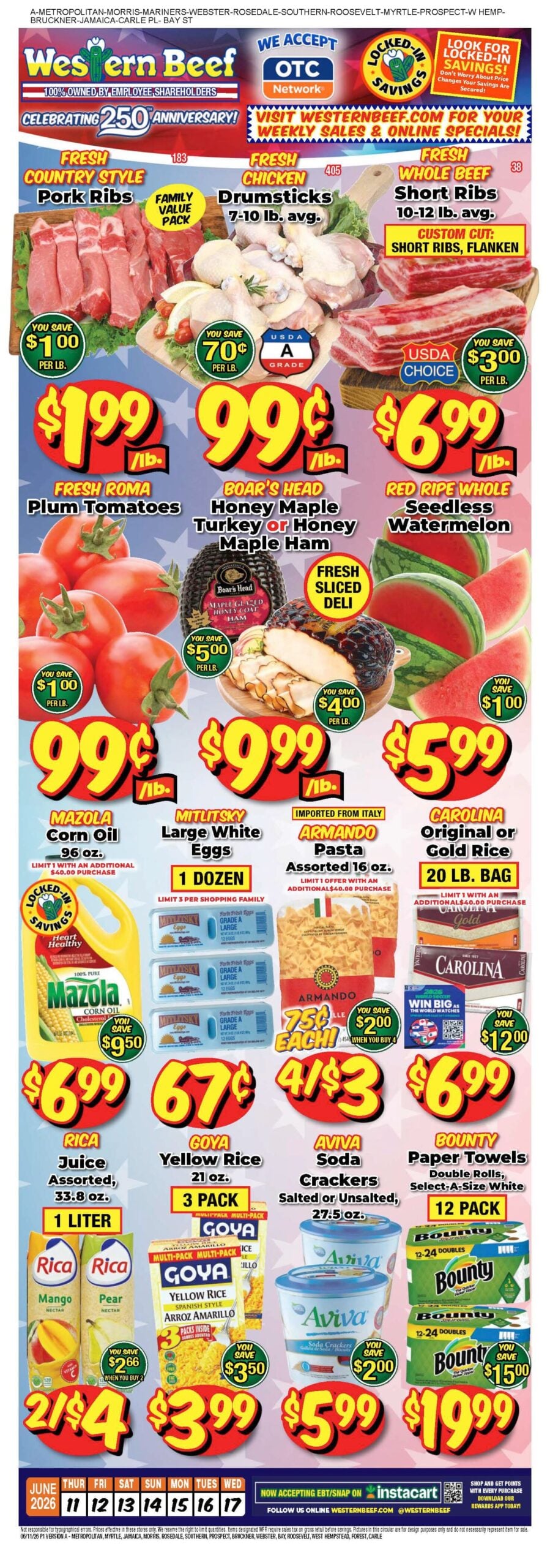 Western Beef In-Store Circular