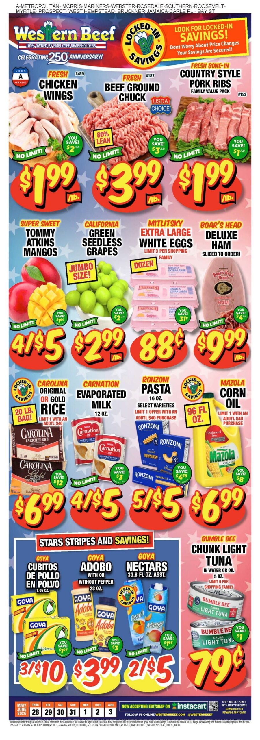 Western Beef In-Store Circular