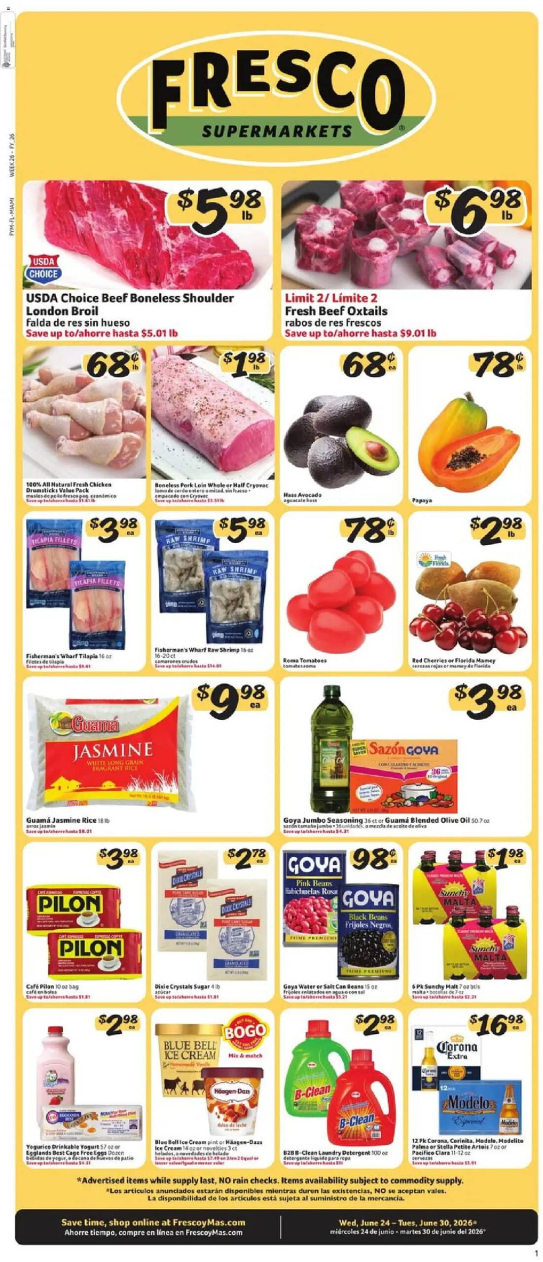 Fresco y Más Weekly Ad