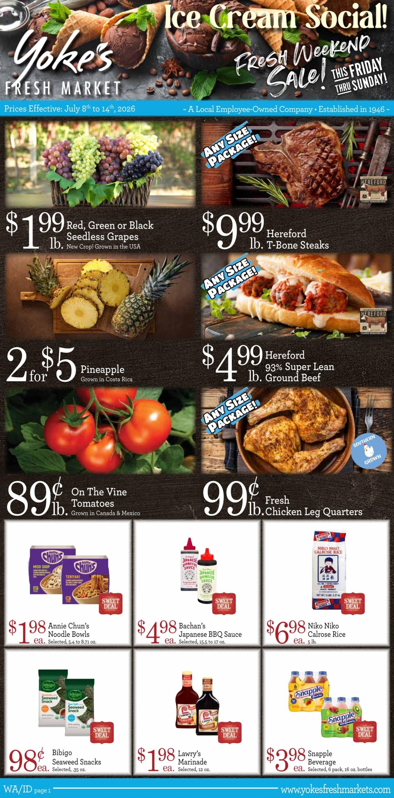 Yoke’s In Store Weekly Ad