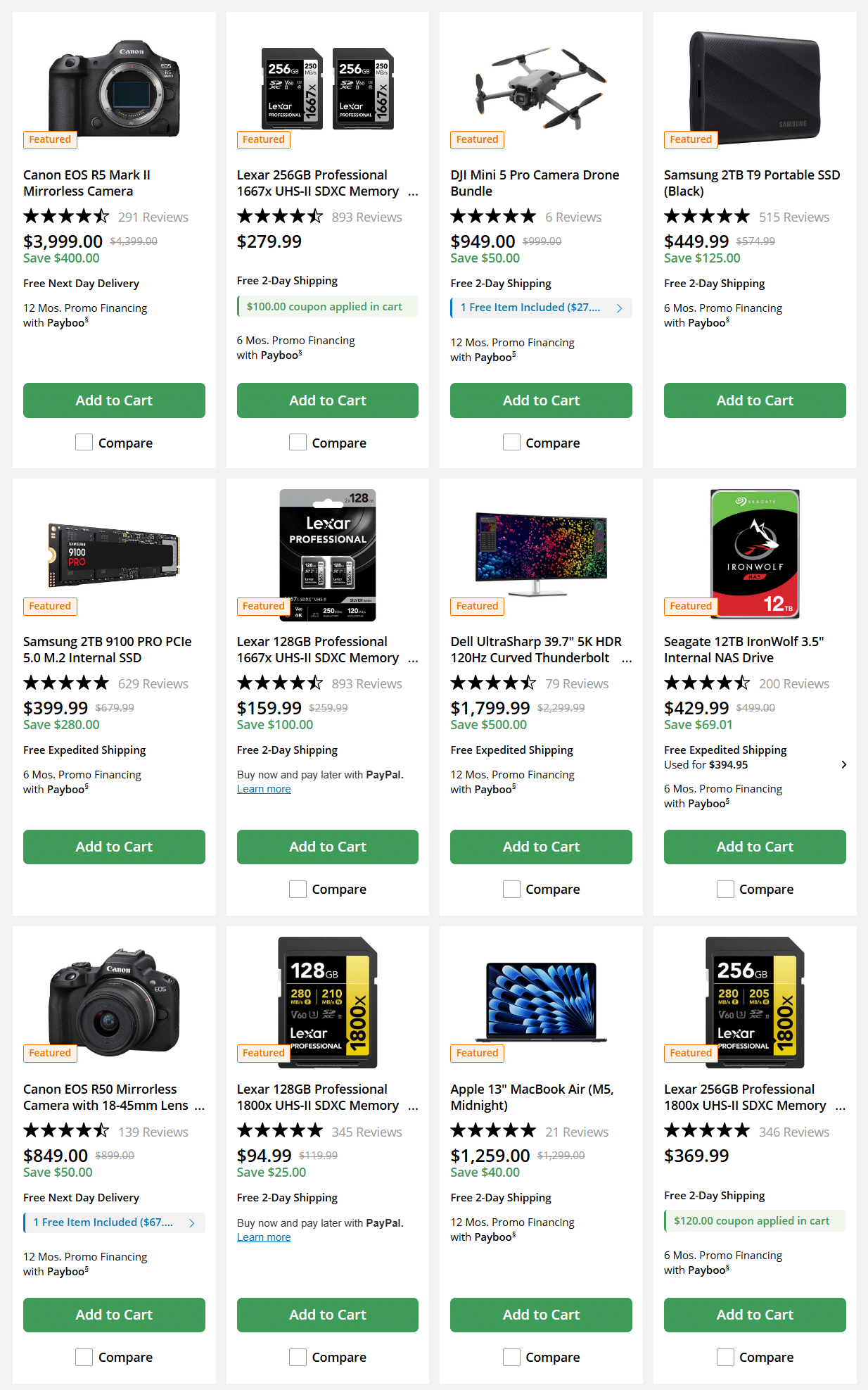 B&H Photo Video Weekly Ad