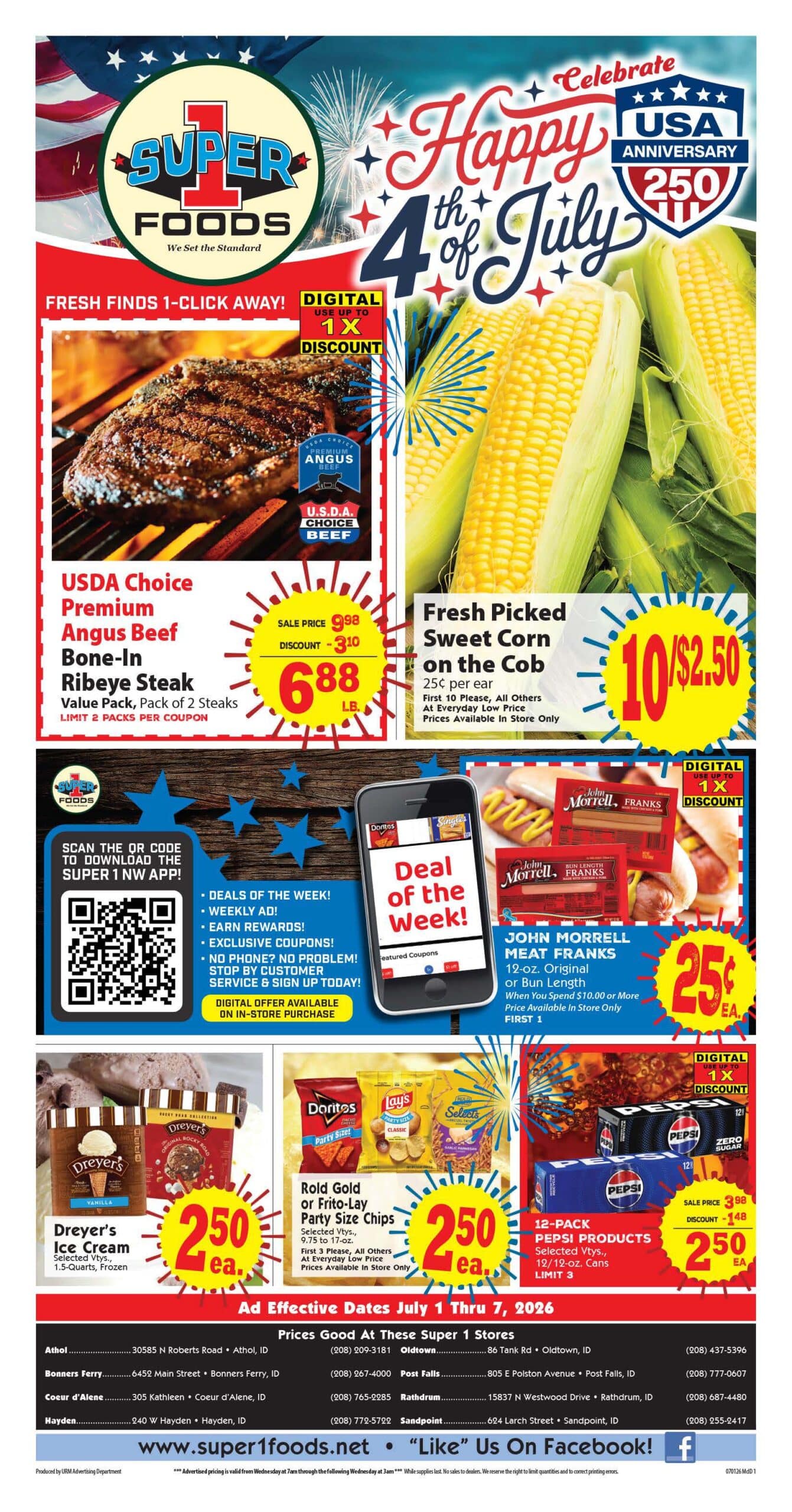 Super 1 Foods Ad