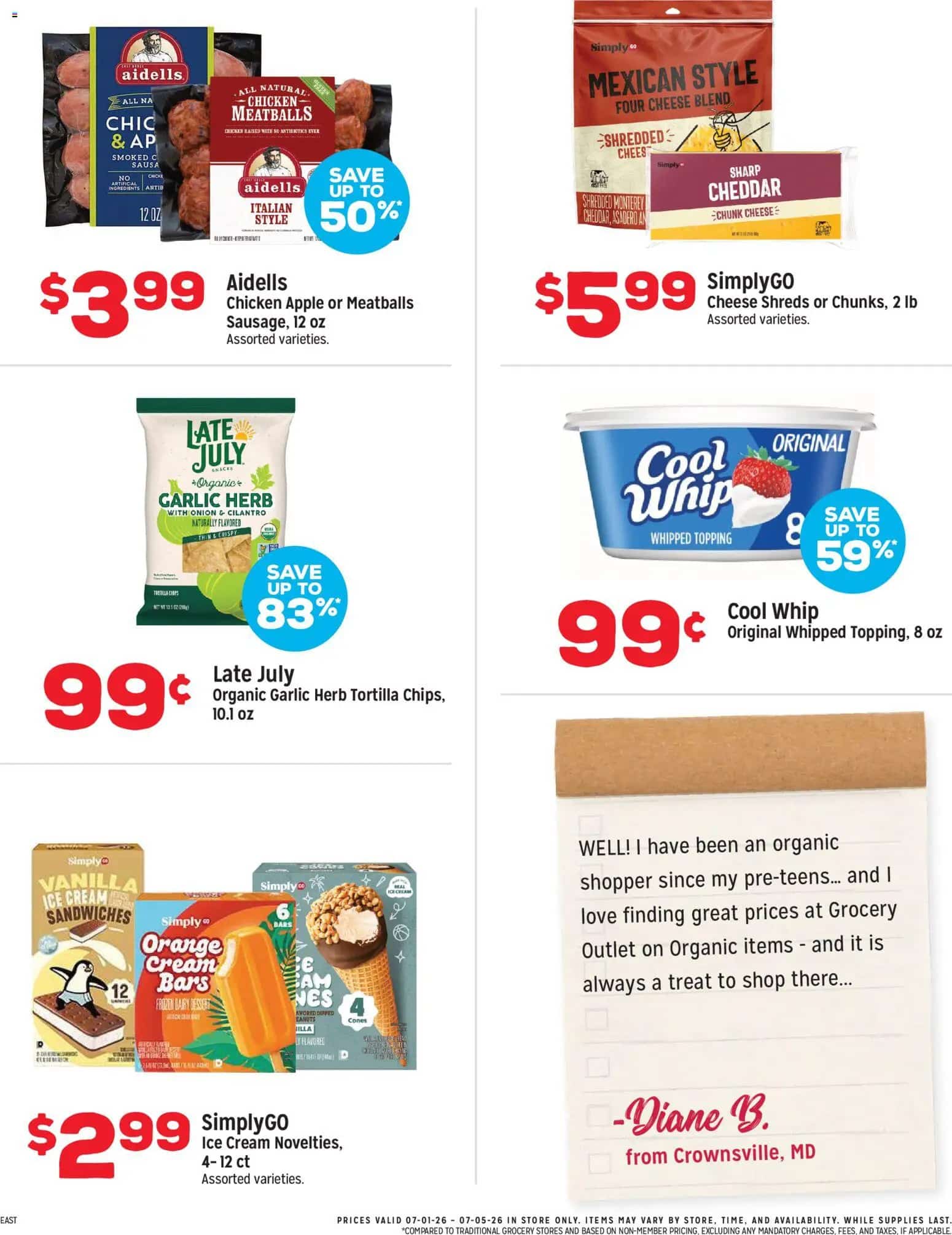 July Outlet Grocery Outlet In Store Weekly Ad July 1 – July 5, 2026