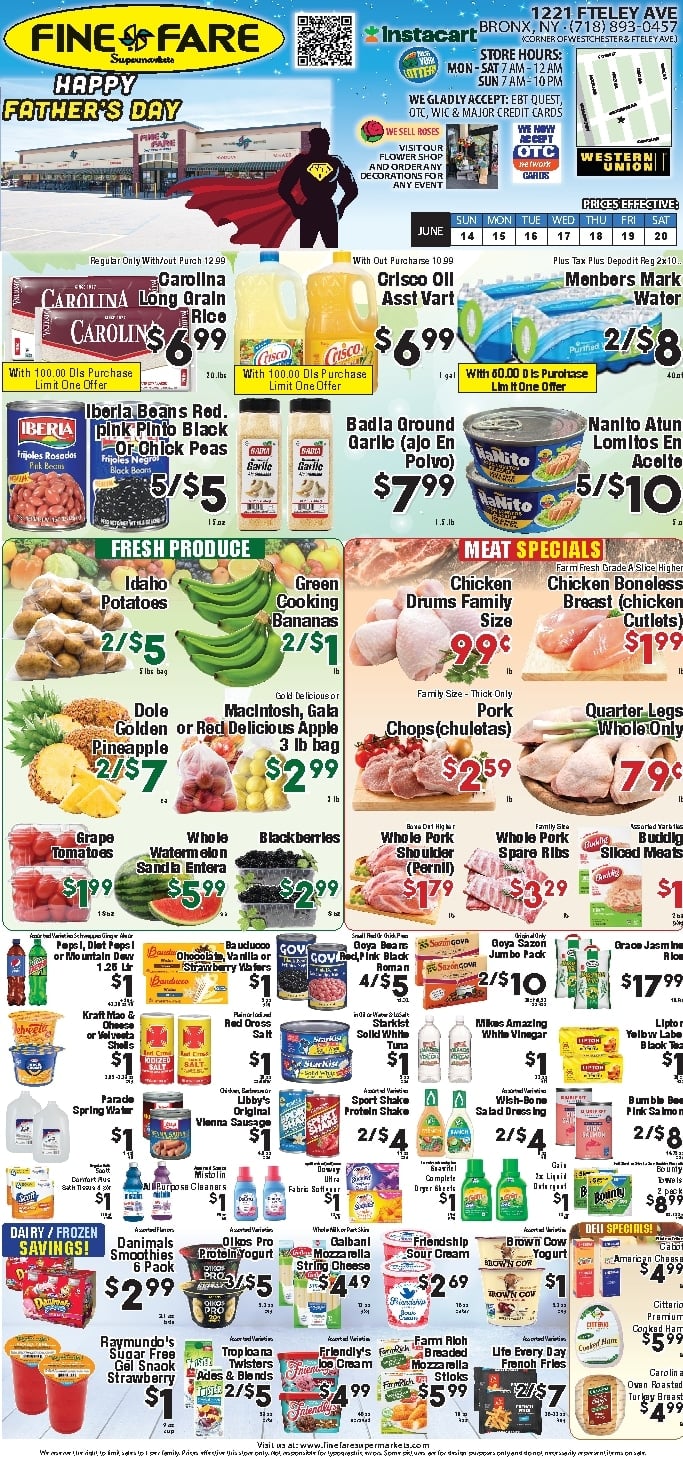 Fine Fare Weekly Circular