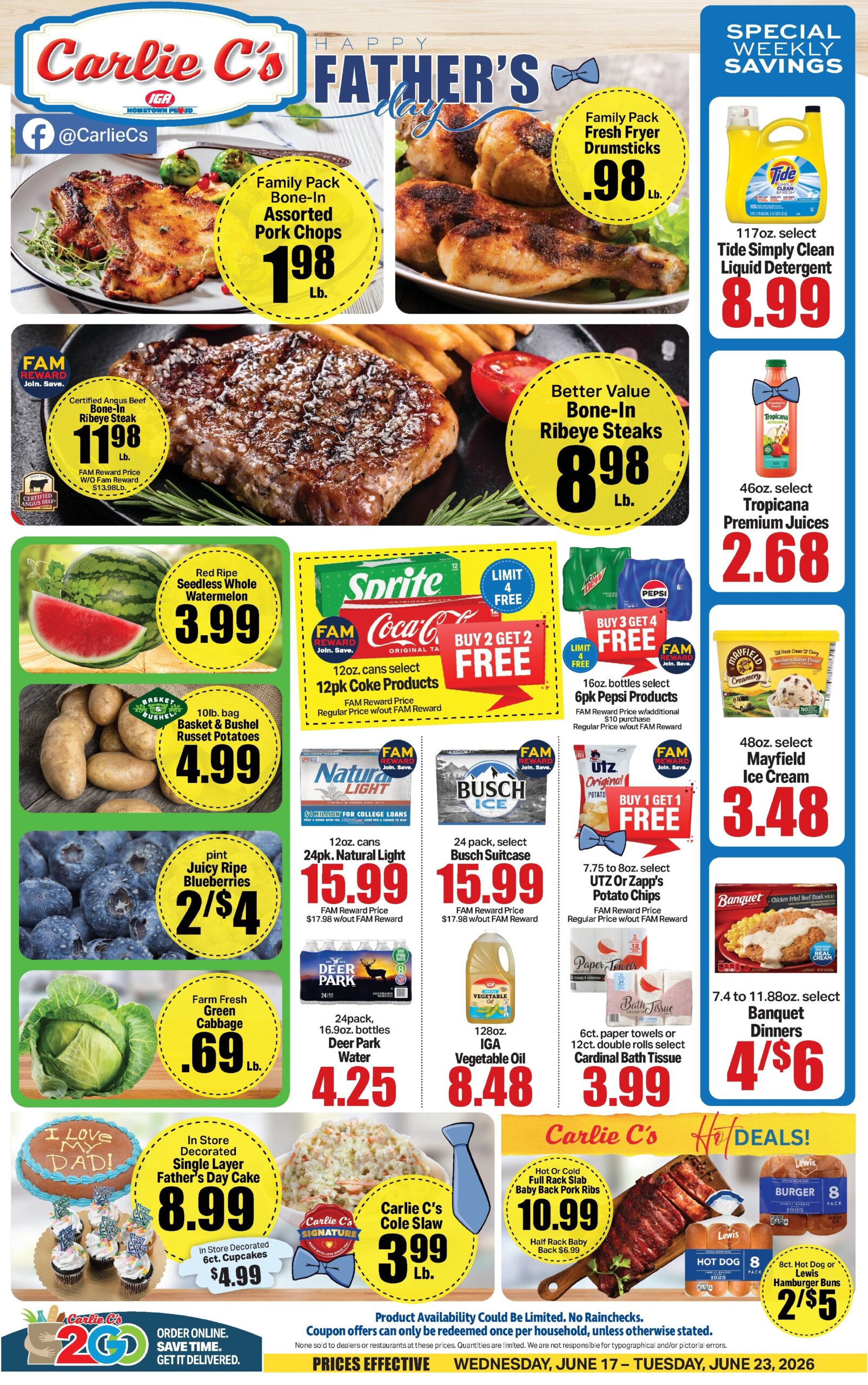 Carlie C’s In-Store Weekly Ad