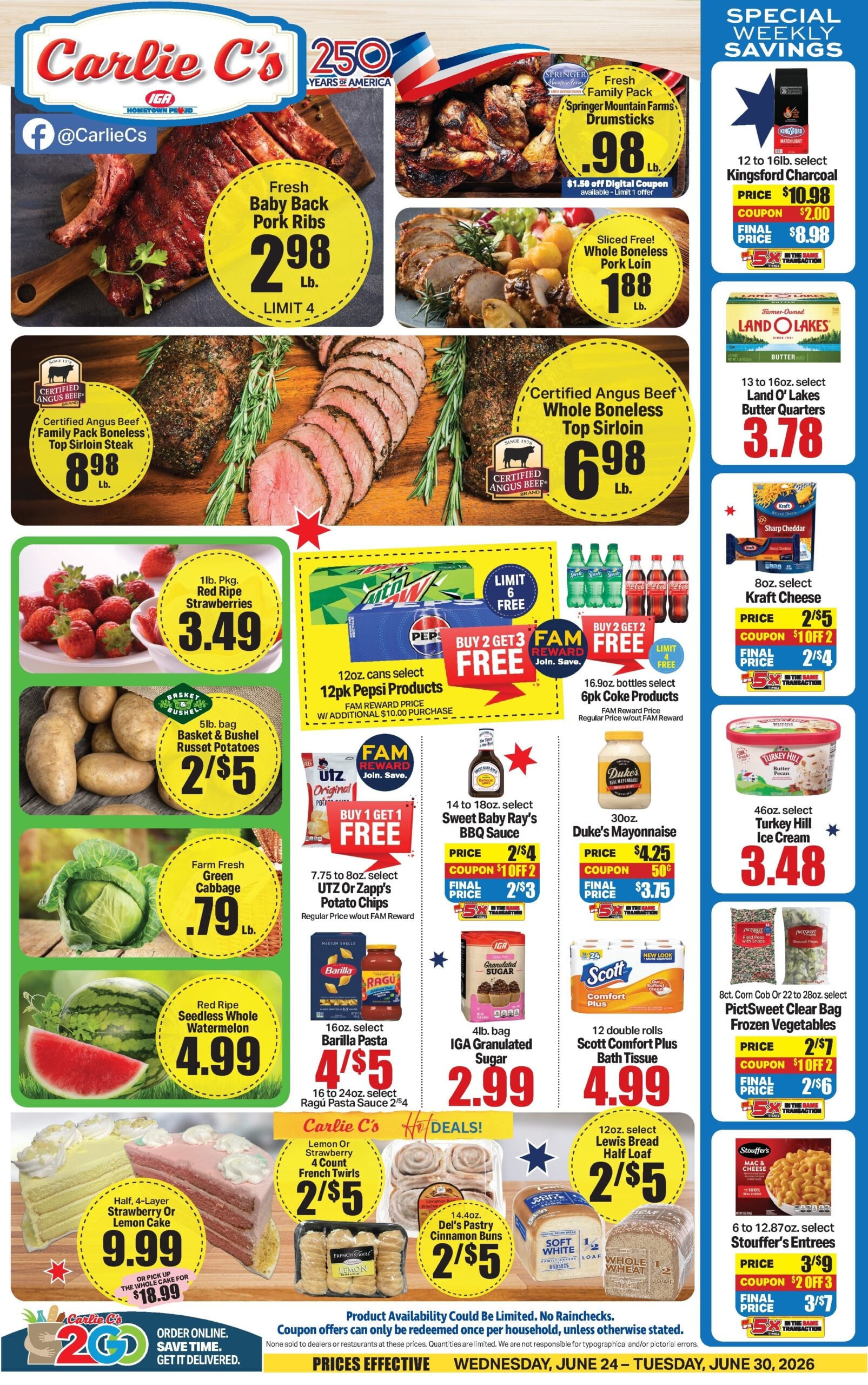 Carlie C’s Weekly Ad