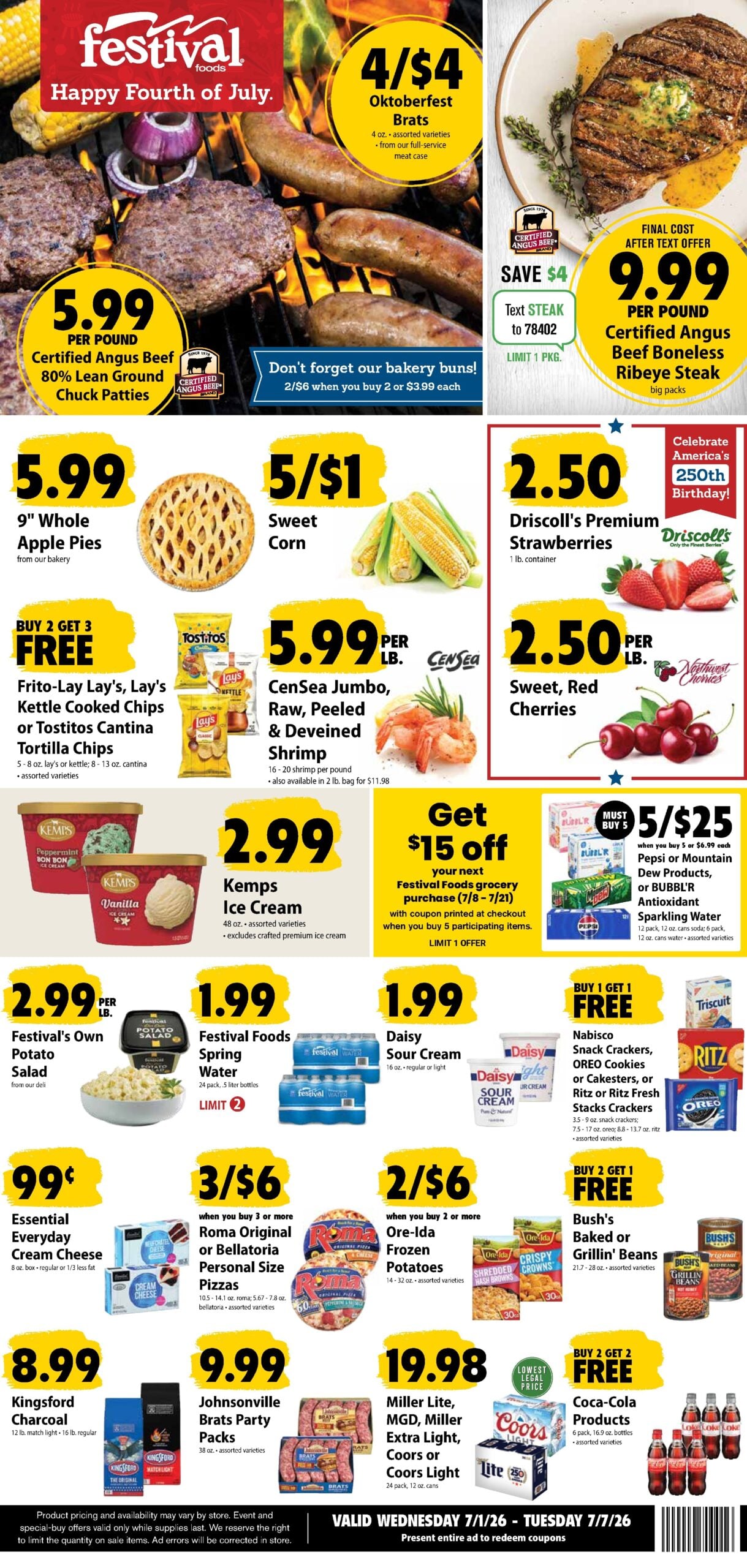 Festival Foods Ad