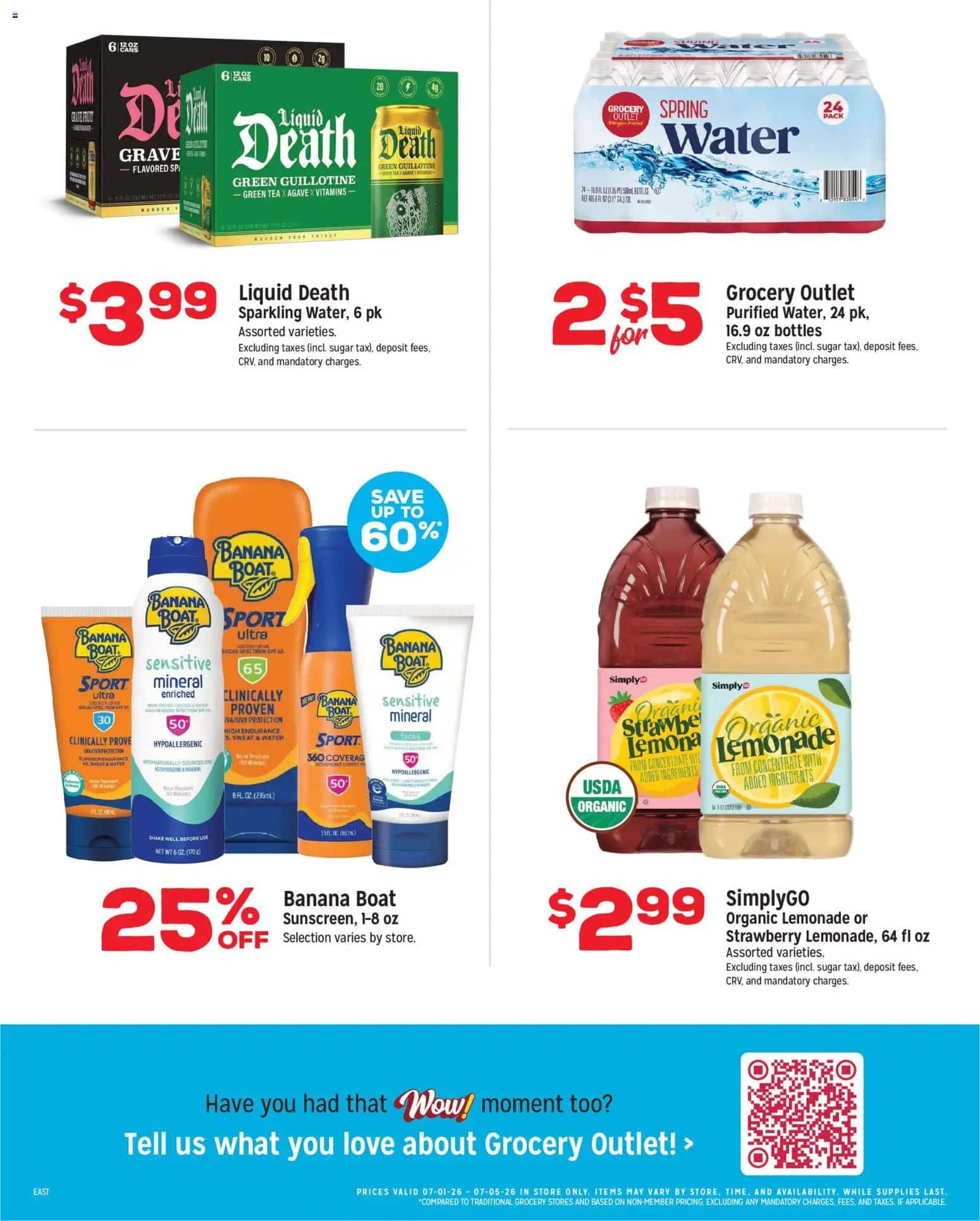 Grocery Outlet In Store Weekly Ad July 1 – July 5, 2026