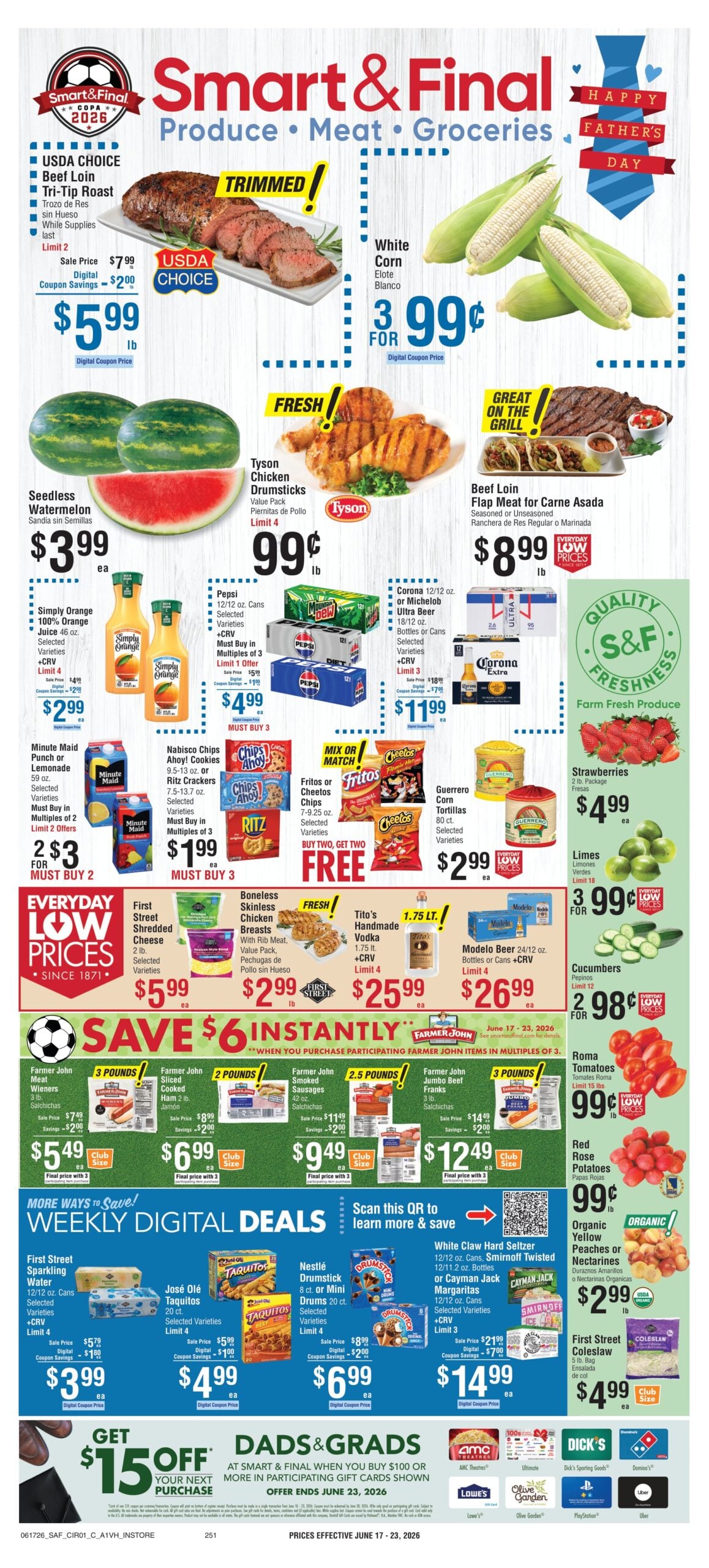 Smart and Final In Store Weekly Ad