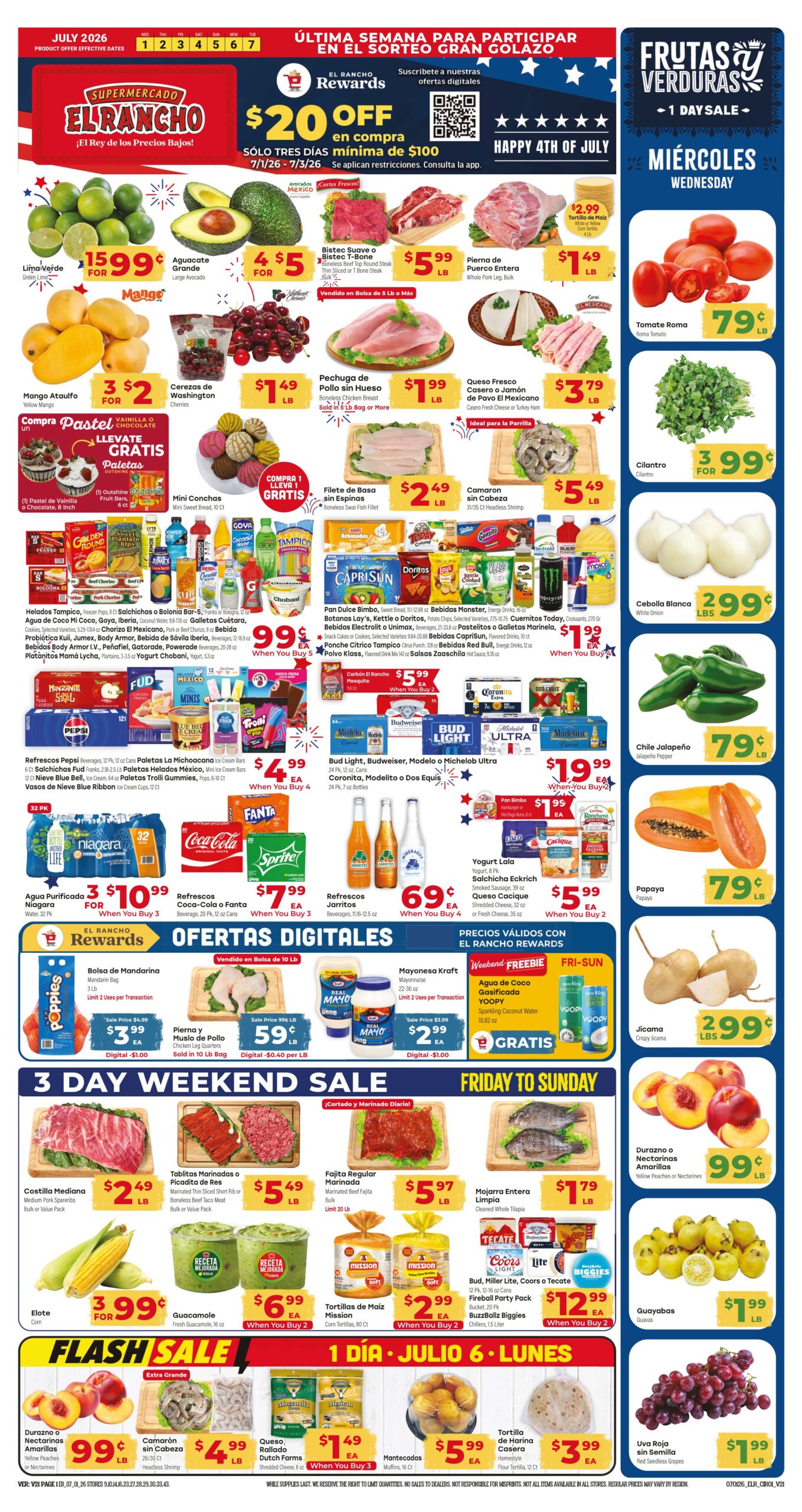 El Rancho Weekly Ad